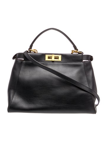 Leather Peekaboo Medium