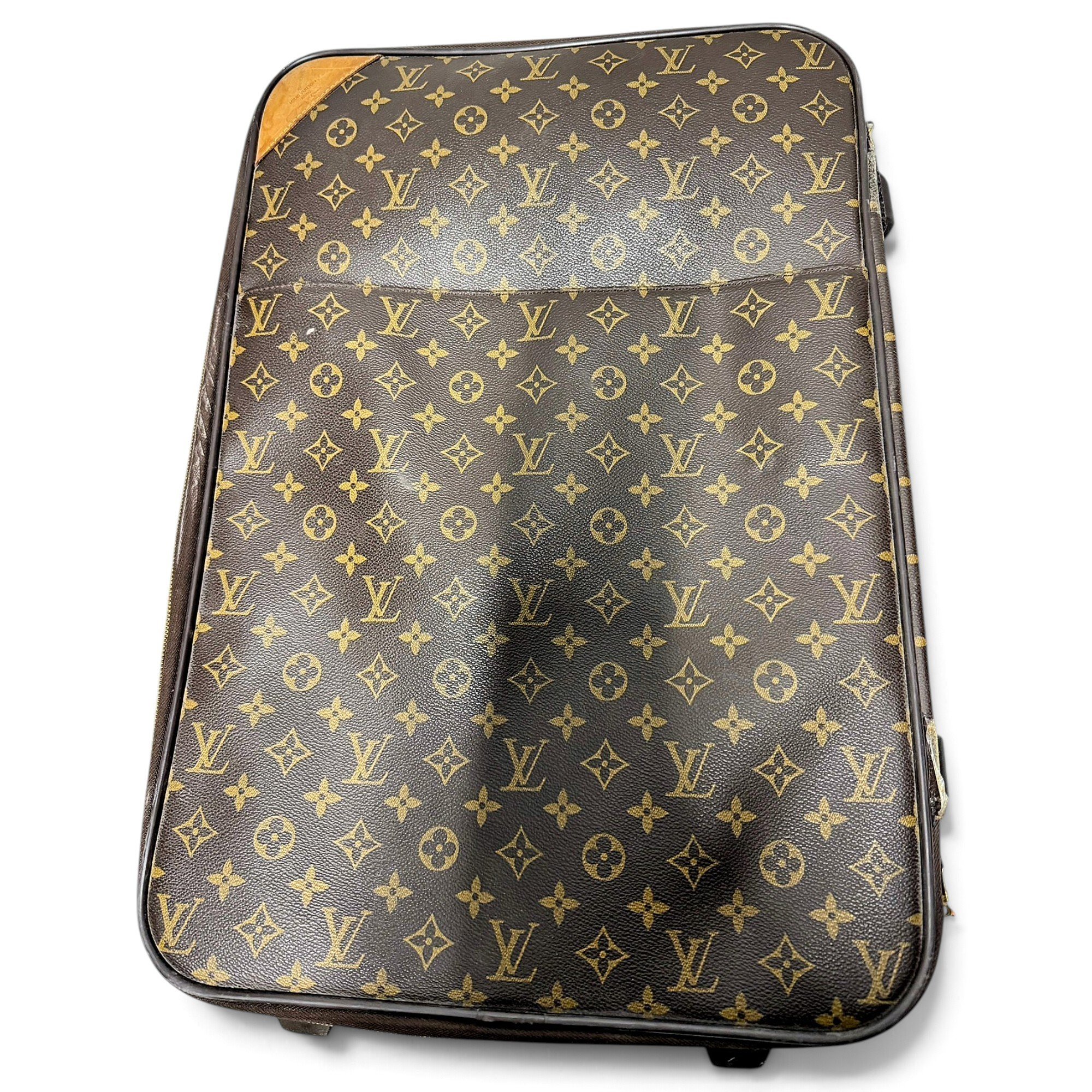 Pegase leather travel bag