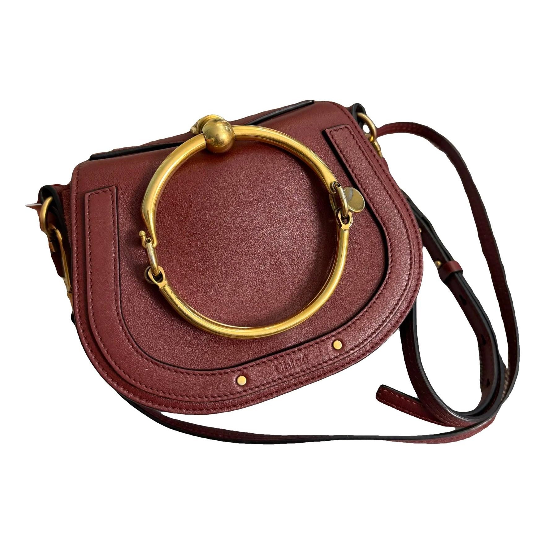 Bracelet Nile leather crossbody bag