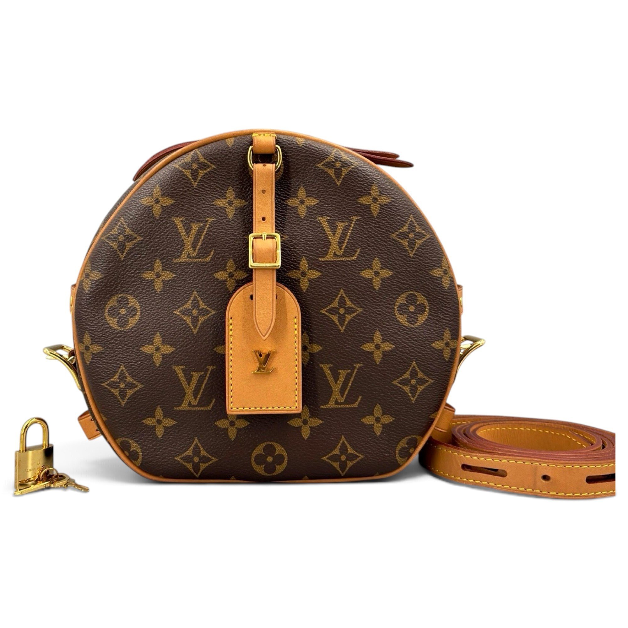 Boîte chapeau souple leather crossbody bag