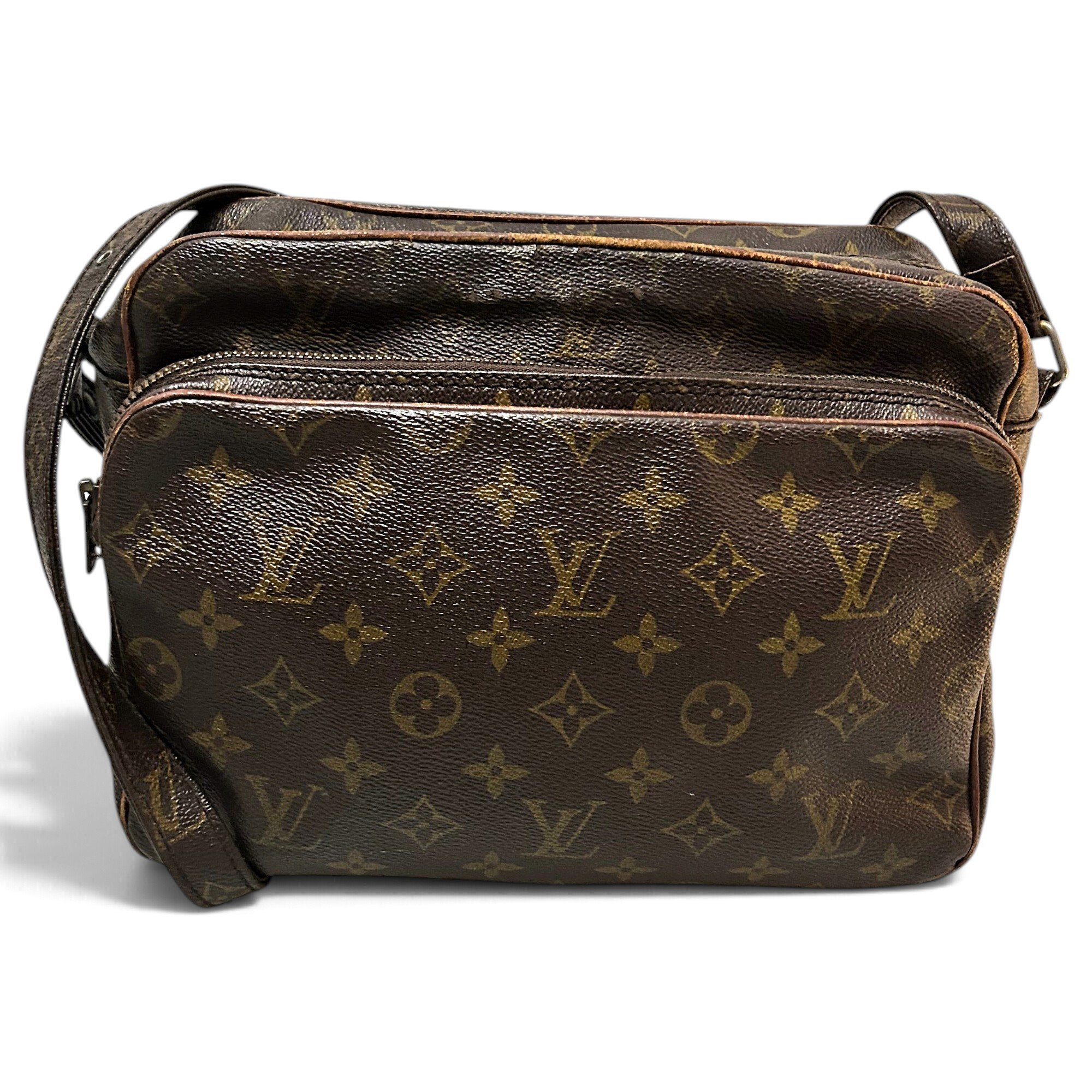 Nile leather crossbody bag