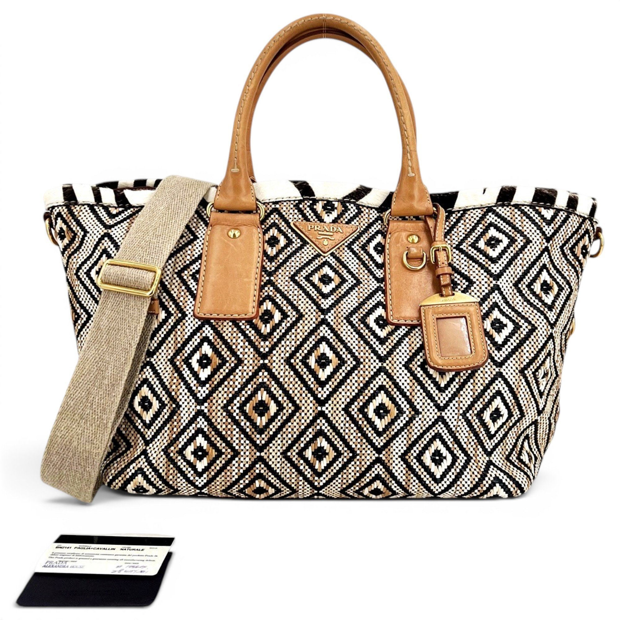 Leather handbag