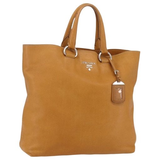 Leather tote