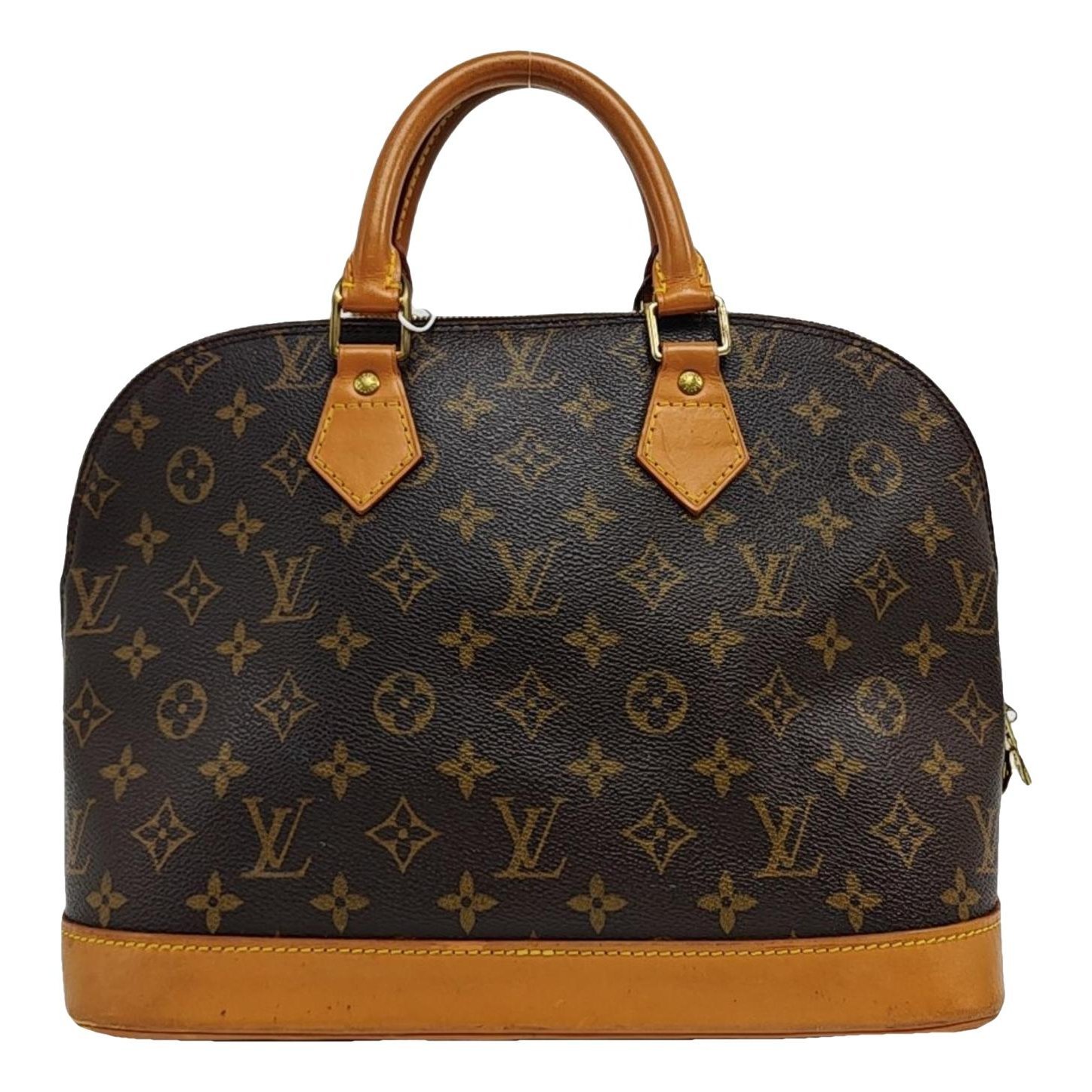 Alma leather handbag