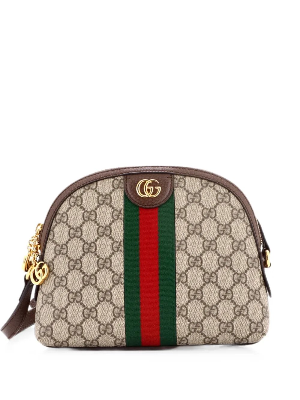 Ophidia Dome GG Coated Canvas Small shoulder bag