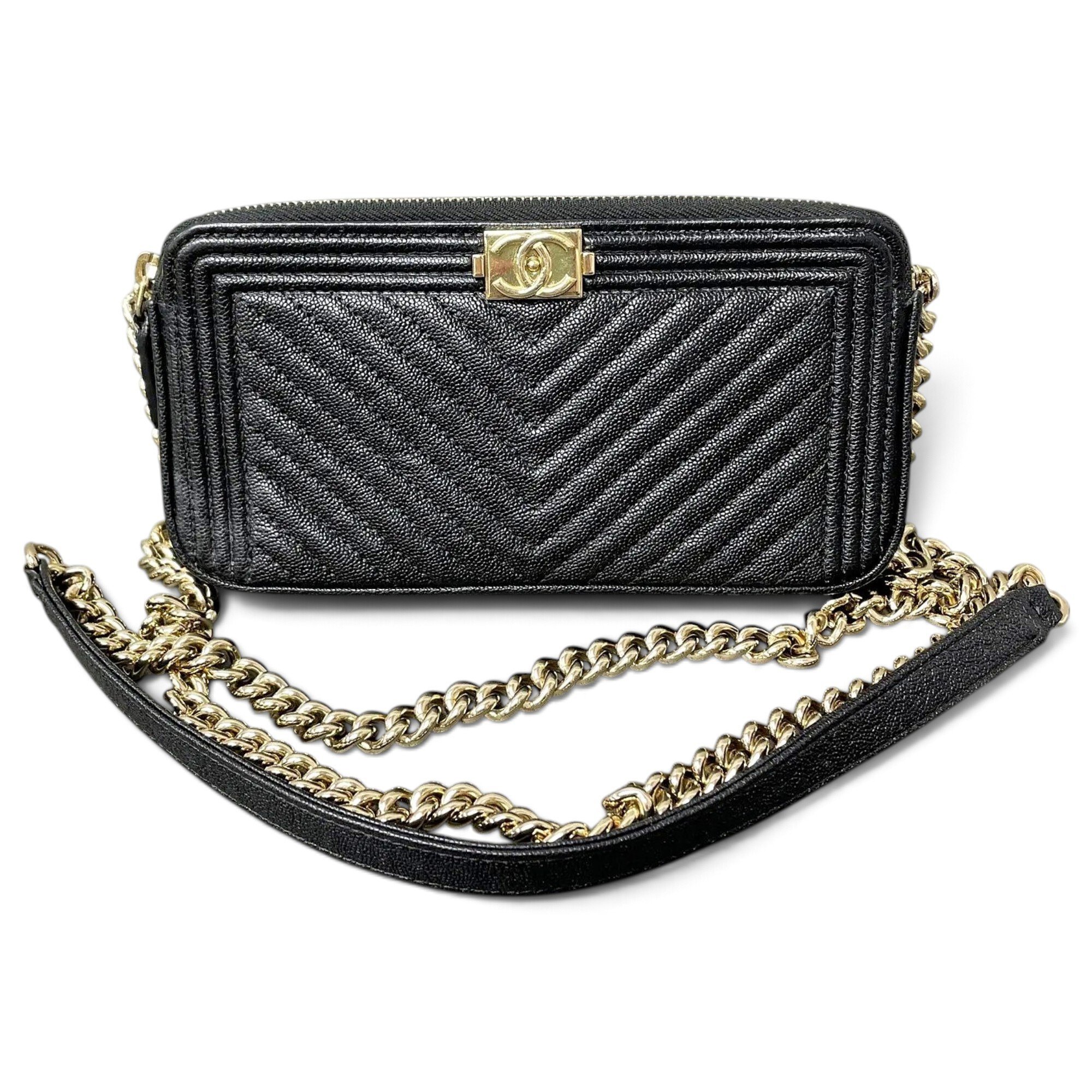 Leather crossbody bag