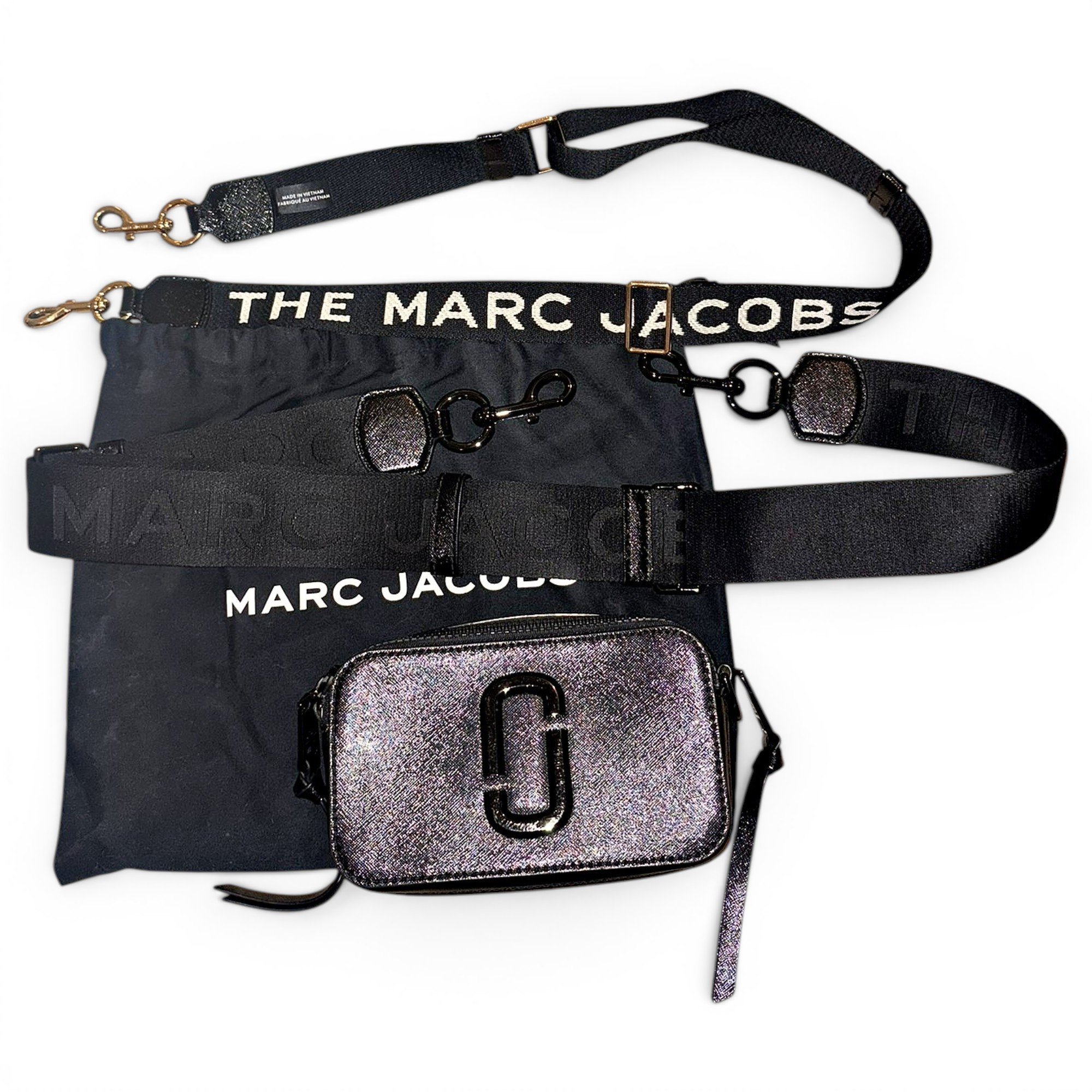 Snapshot leather crossbody bag