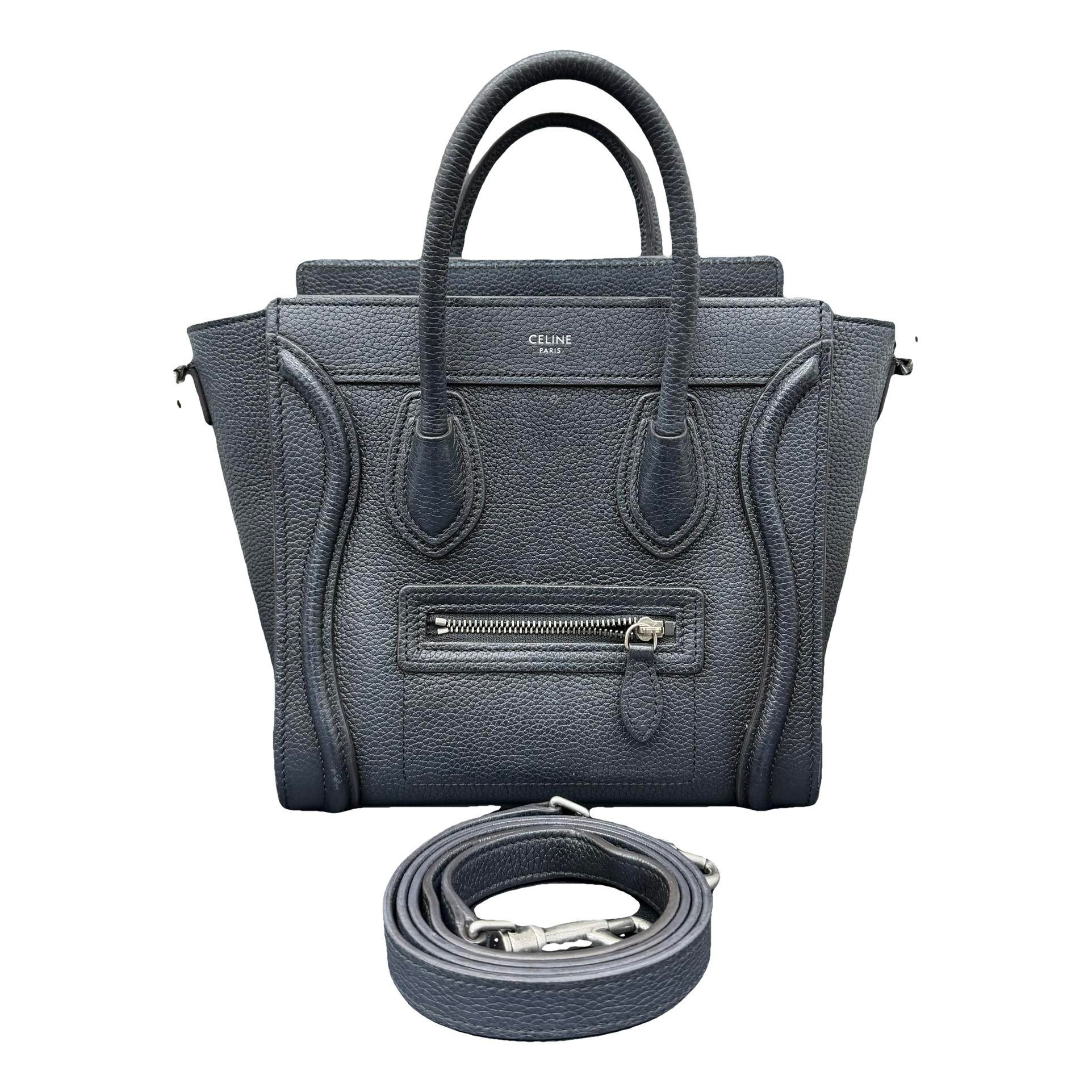 Luggage leather handbag