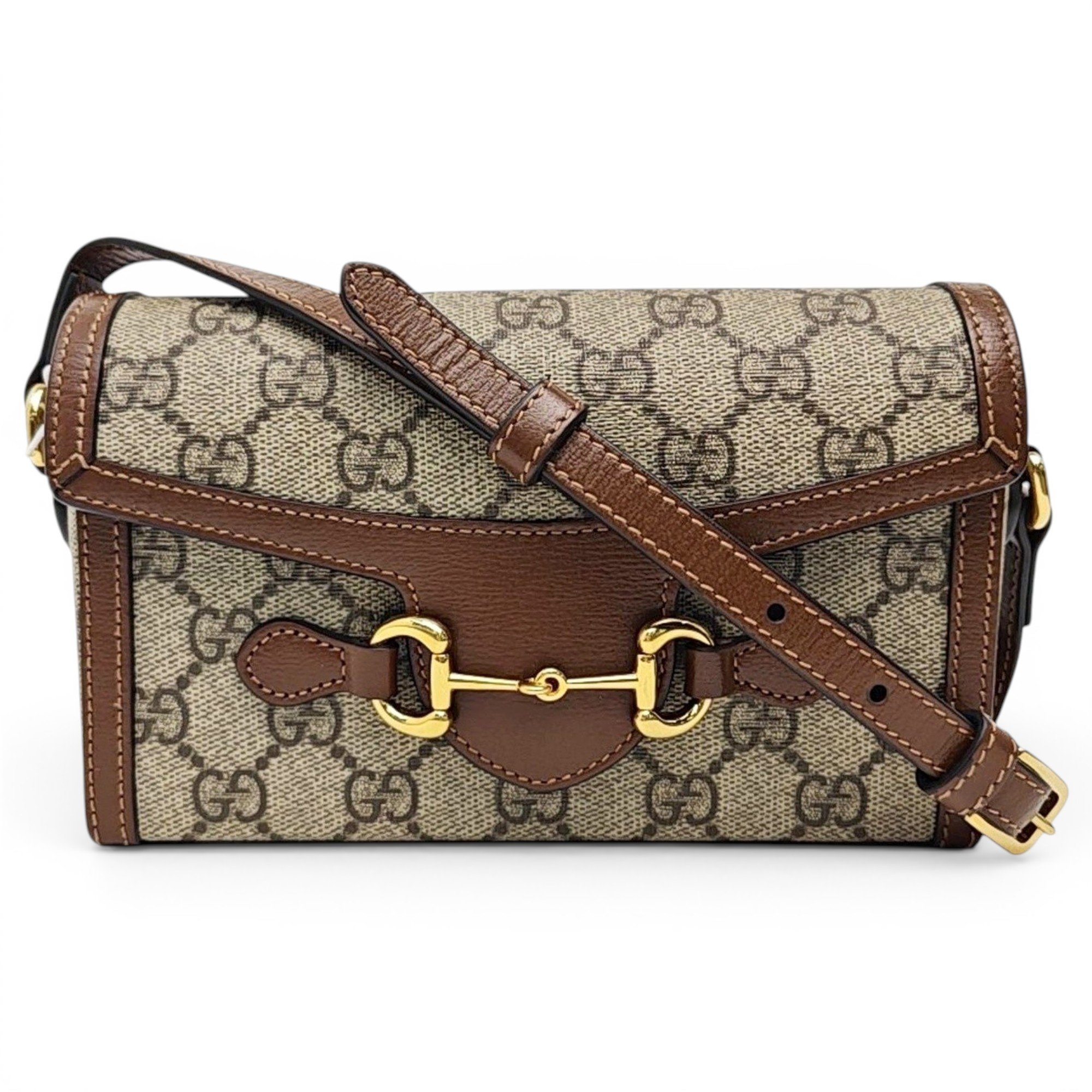 Handle Horsebit 1955 leather handbag