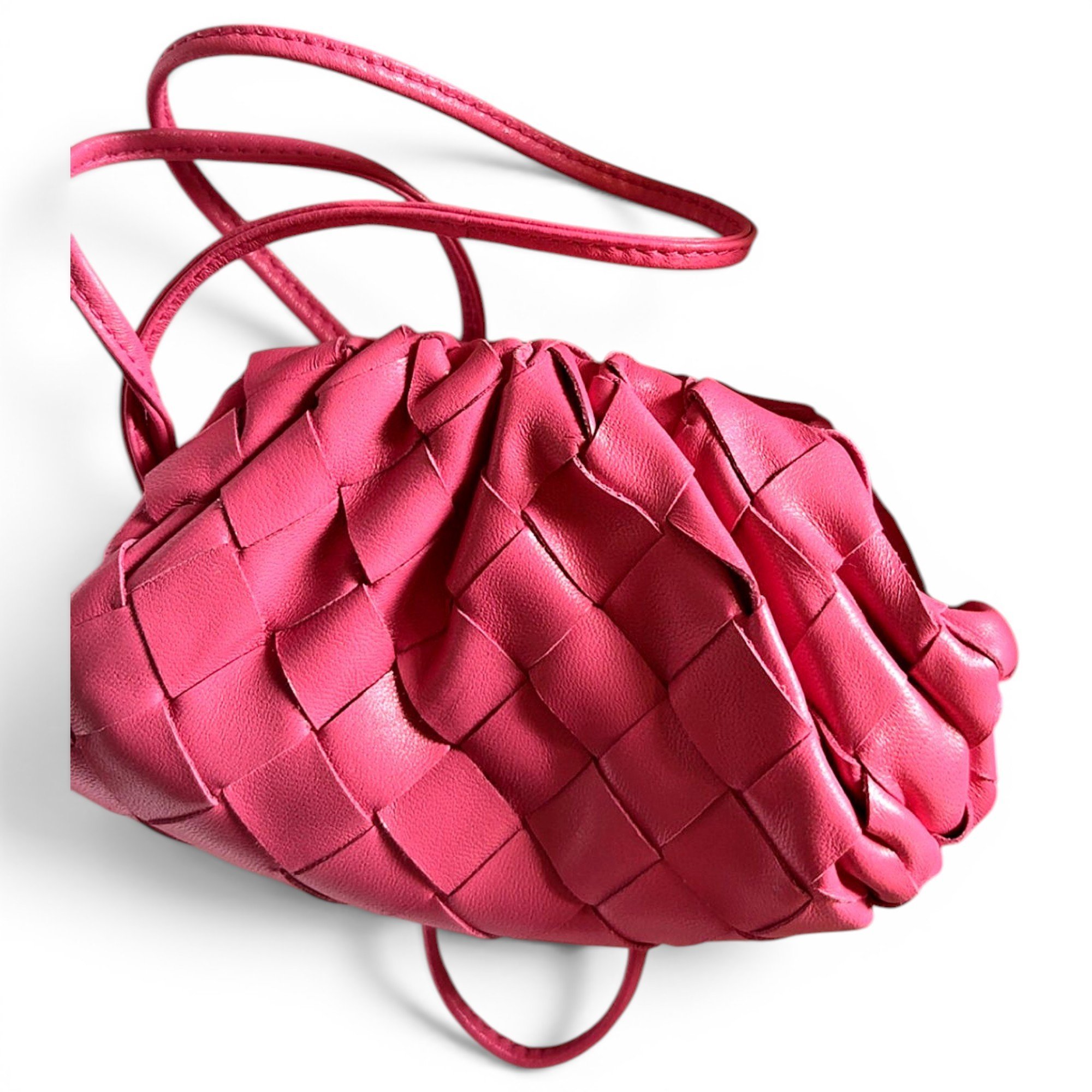 Cassette leather crossbody bag