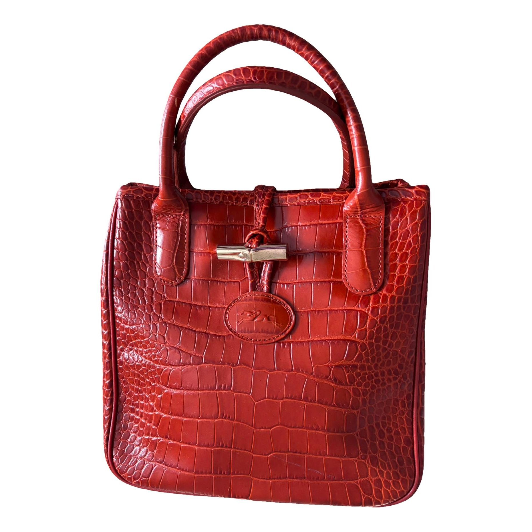 Roseau leather handbag