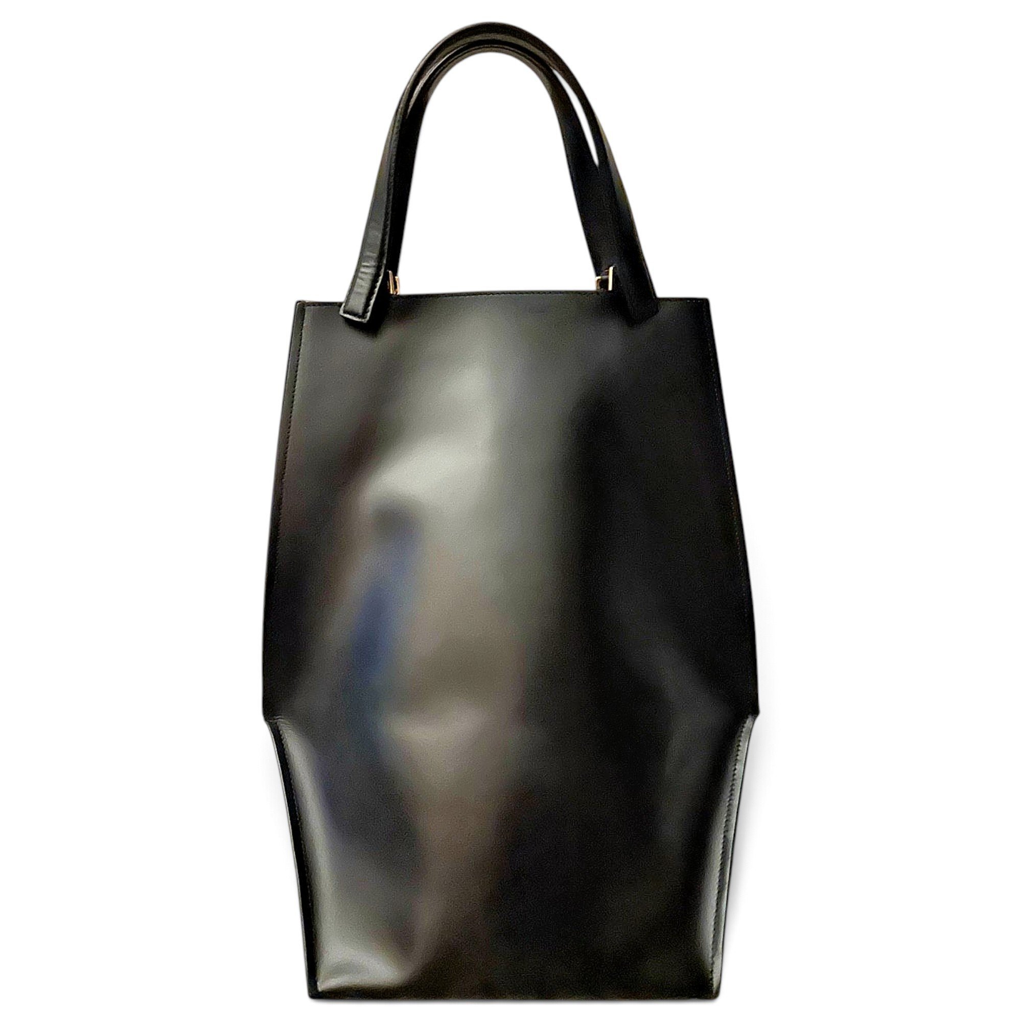 Shopper leather tote