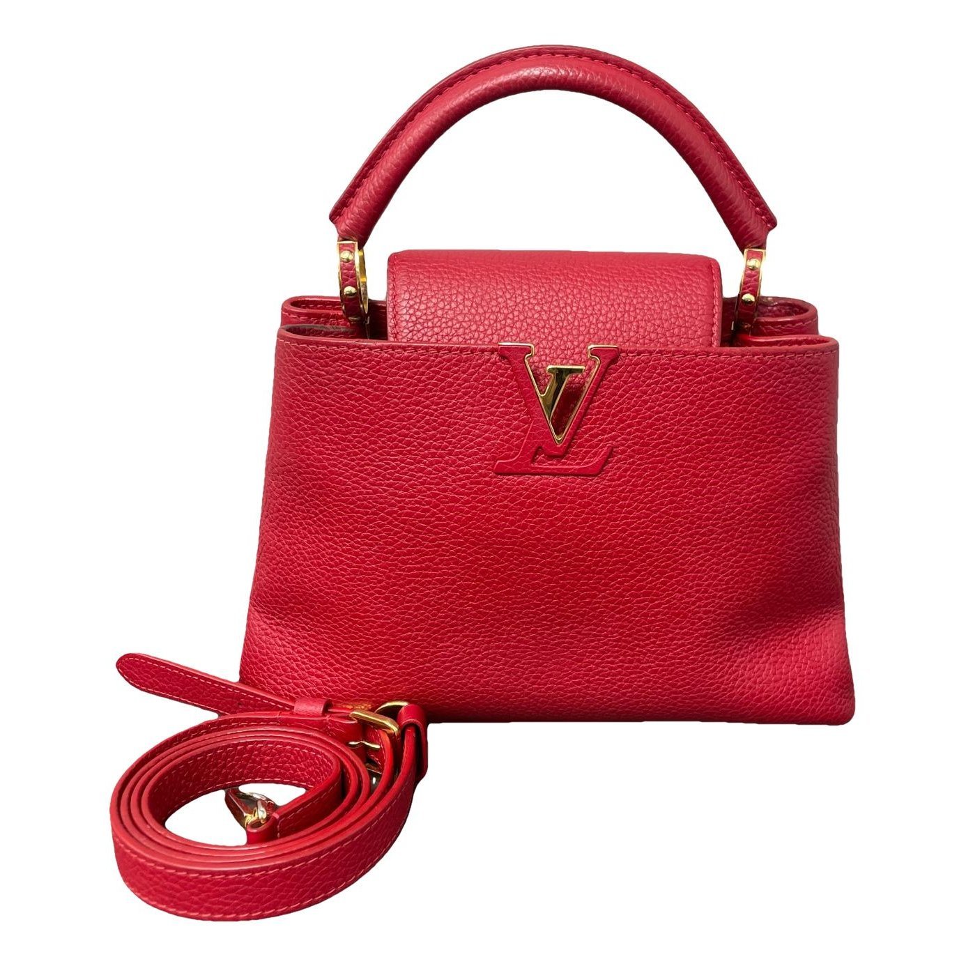 Capucines leather handbag
