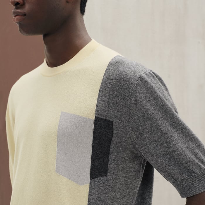 Vanille "Poche Ombree" Crewneck Sweater