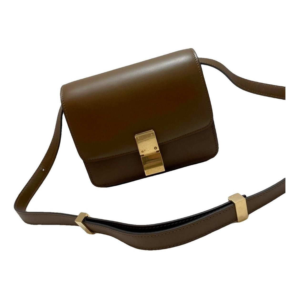Classic leather handbag