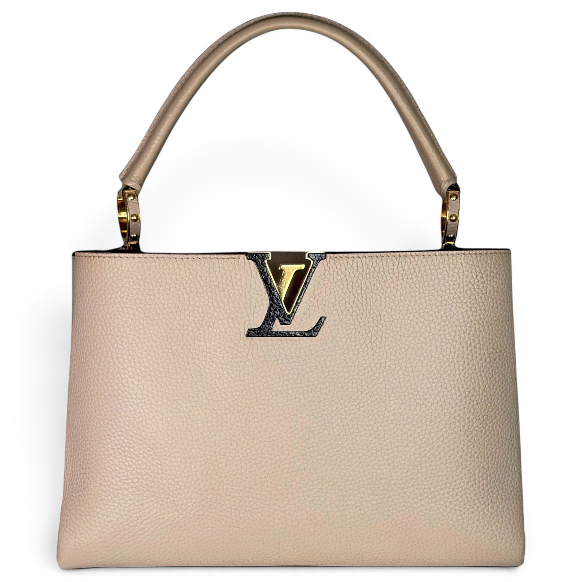 Capucines leather handbag