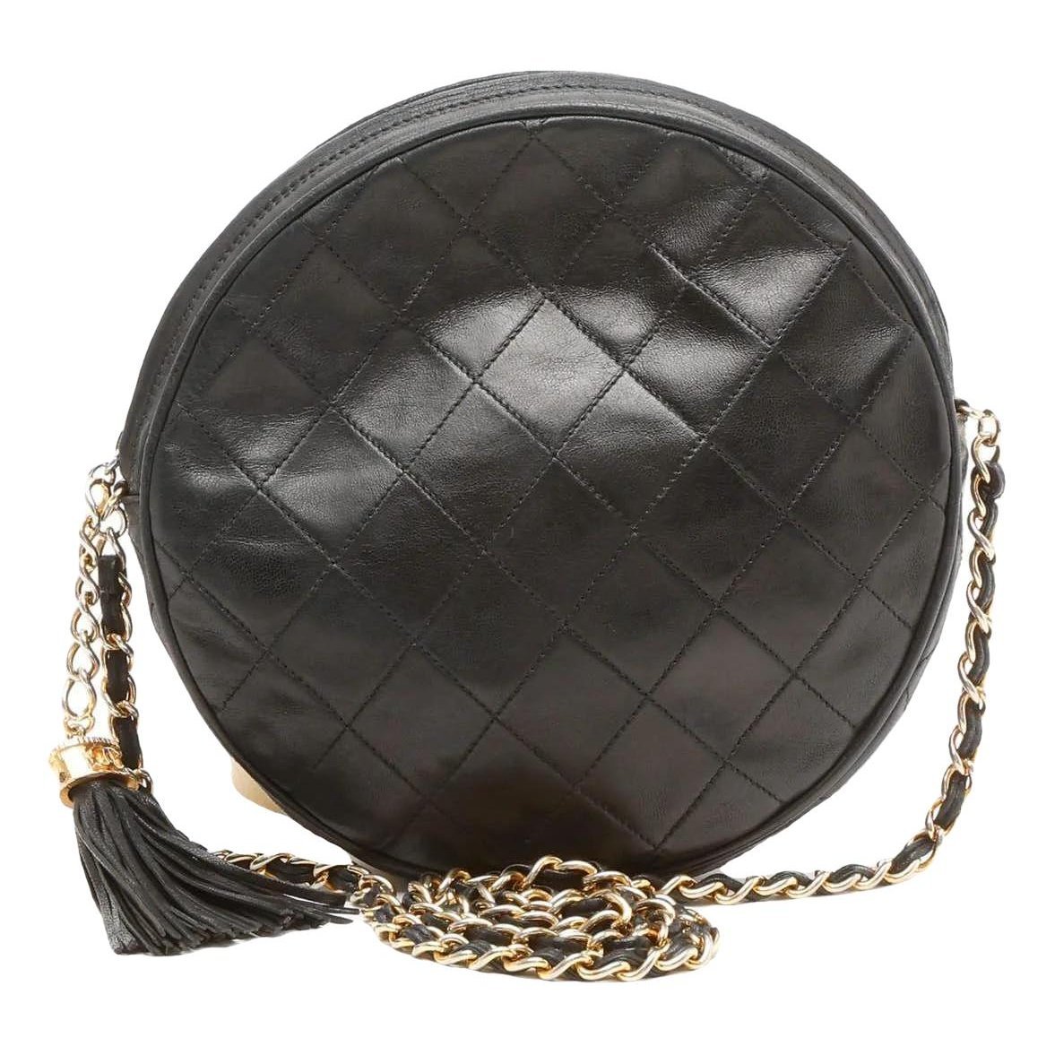 Chain Around leather crossbody bag