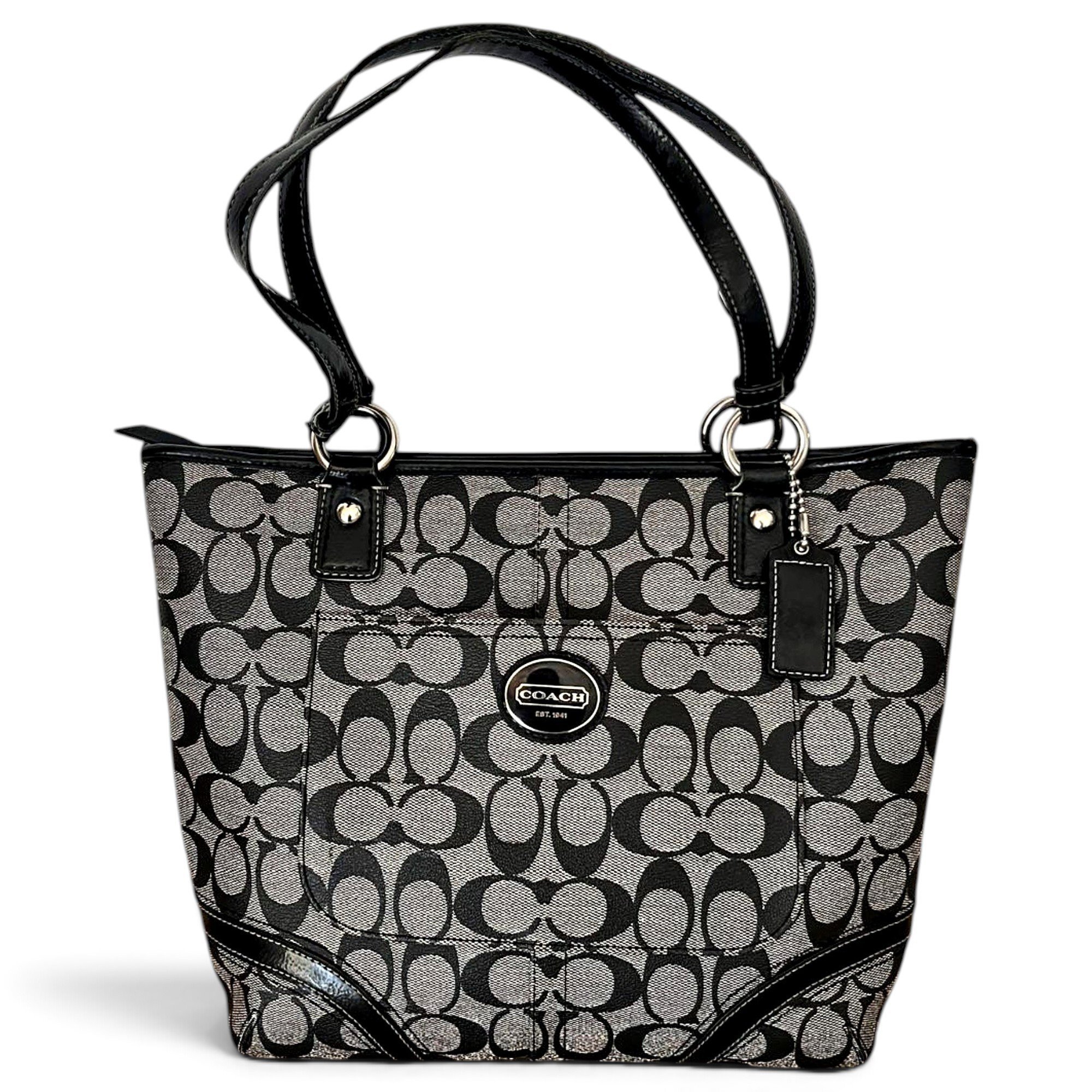 CITY ZIP TOTE cloth handbag