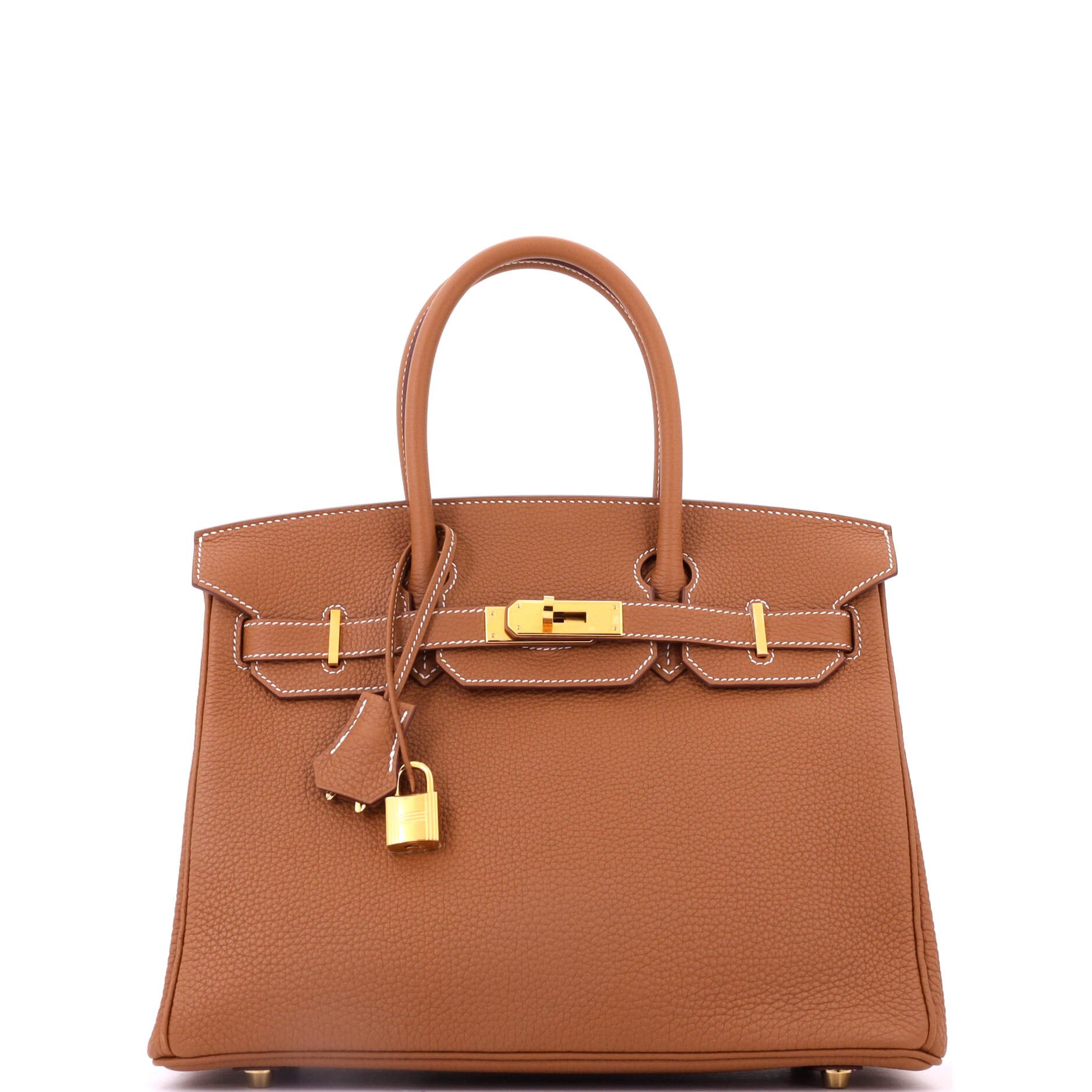 Birkin Handbag Gold Togo with Gold Hardware 30