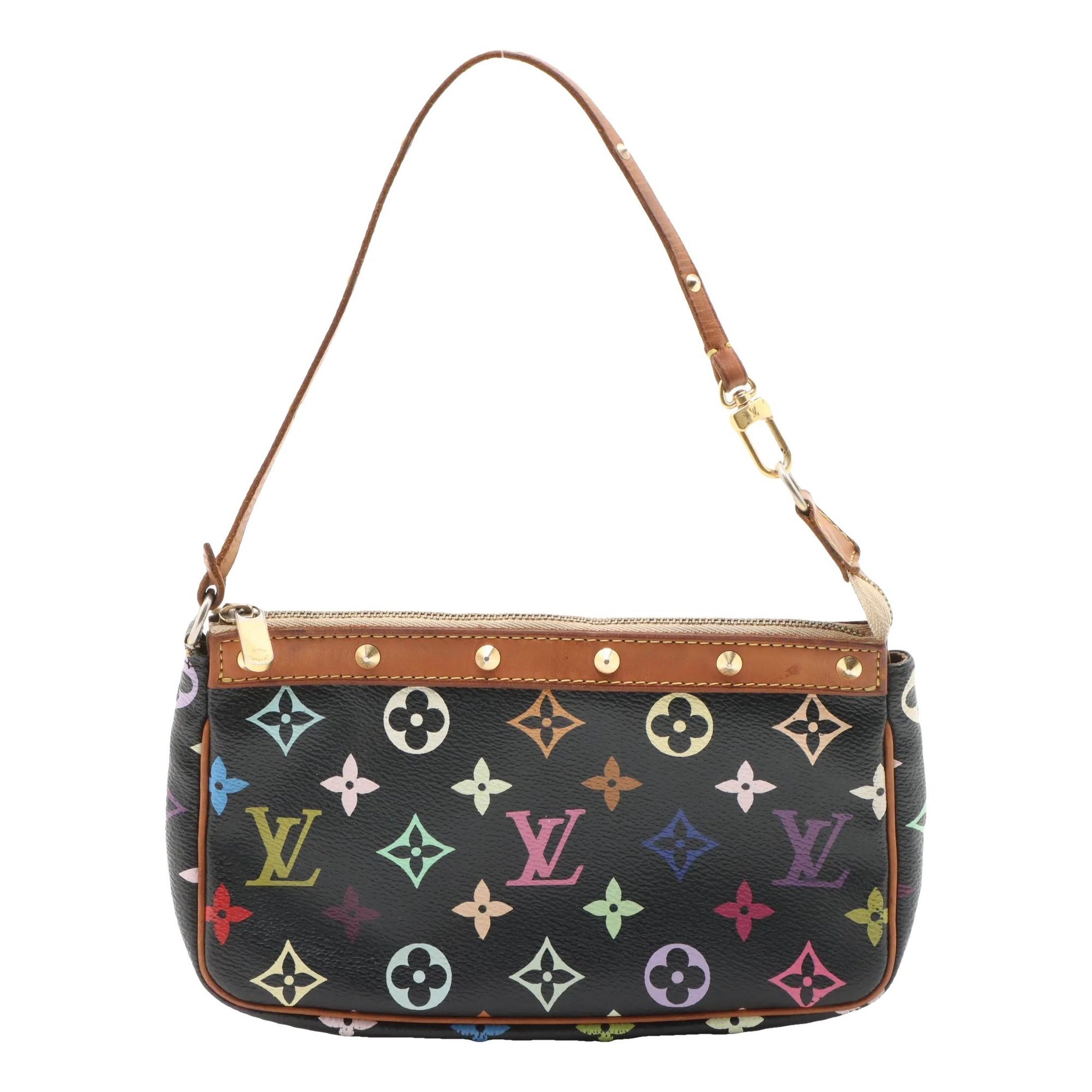 Pochette Accessoire leather handbag