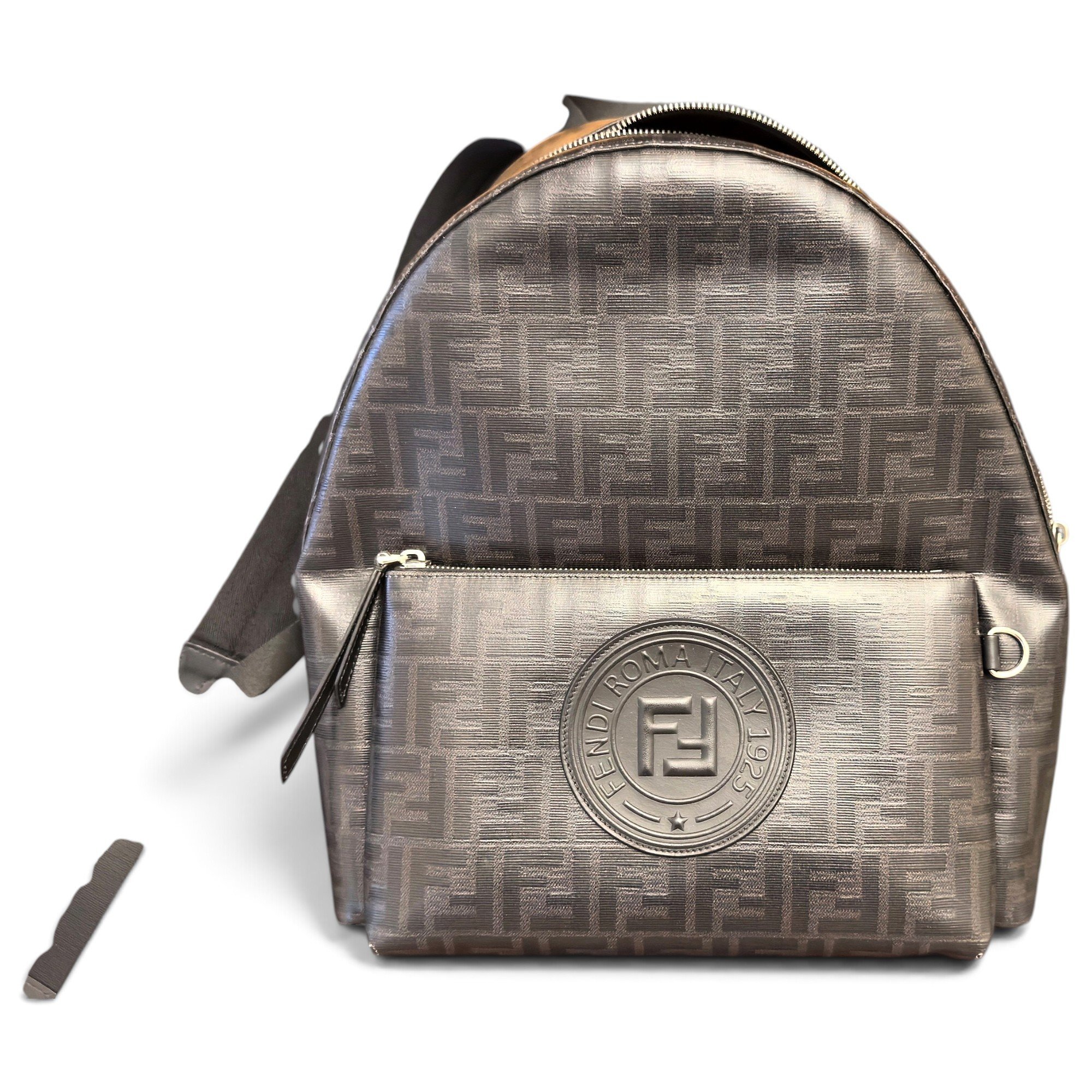 Leather backpack