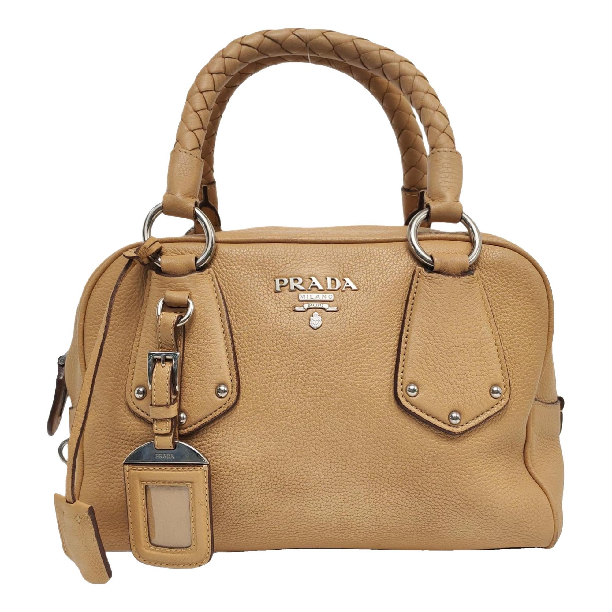 Leather tote