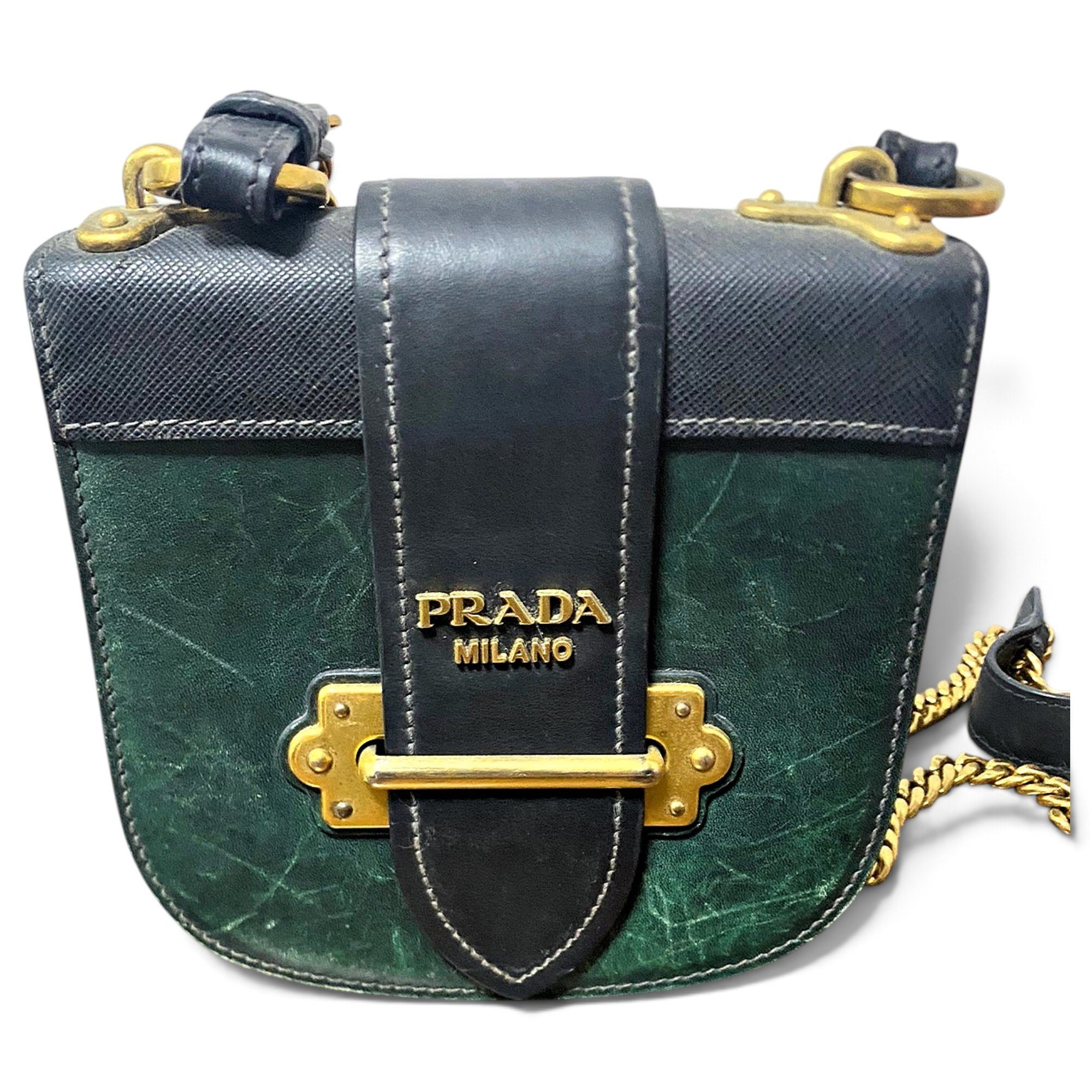 Leather crossbody bag