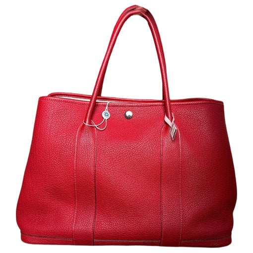 Garden Party leather handbag