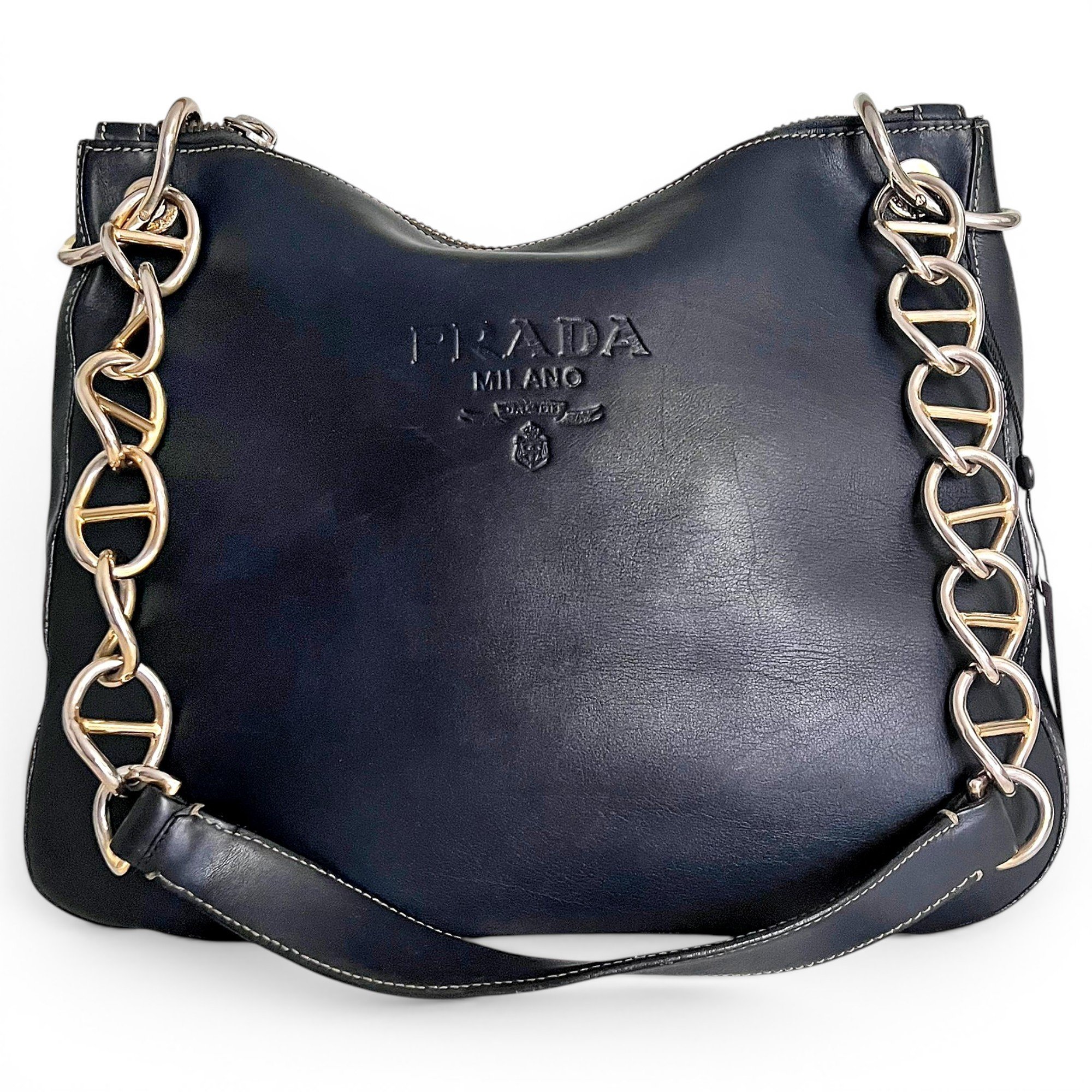 Leather handbag