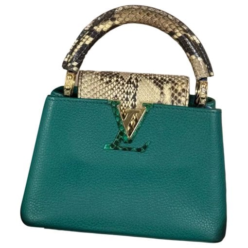 Capucines leather handbag