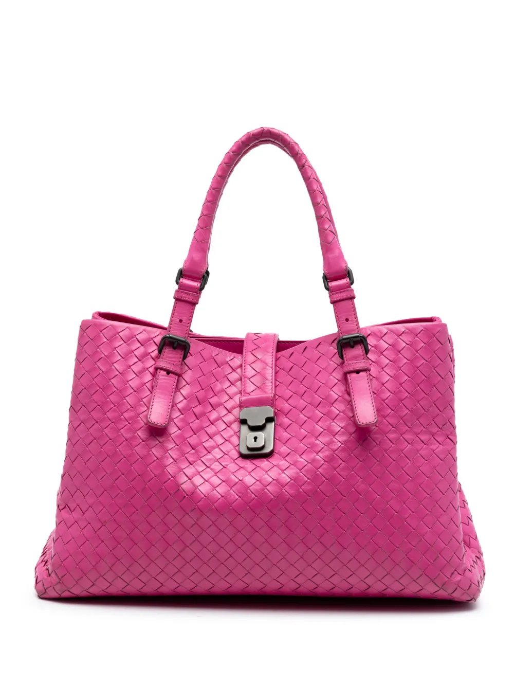 2012-2026 Medium Nappa Intrecciato Roma tote bag