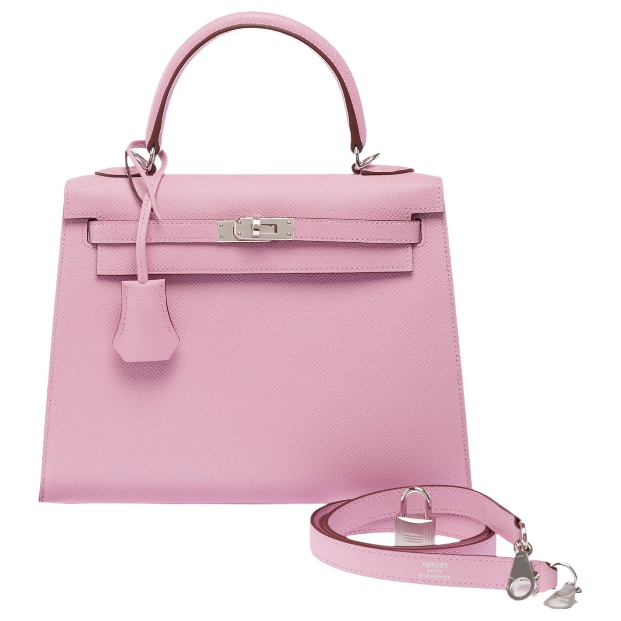 Kelly 25 leather handbag