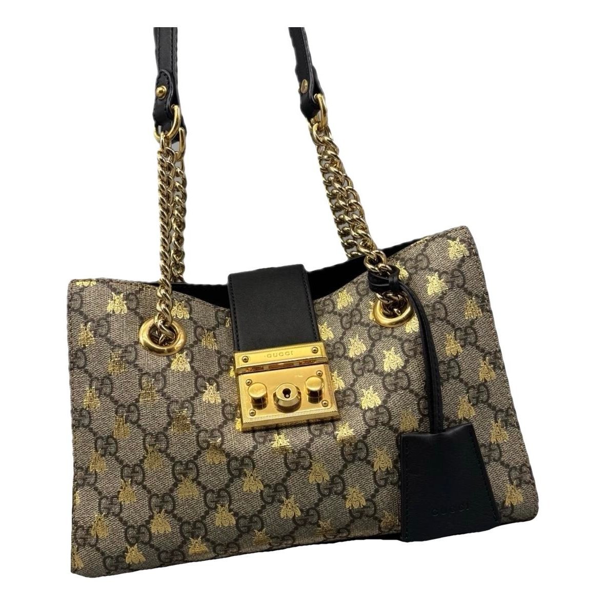 Padlock cloth handbag