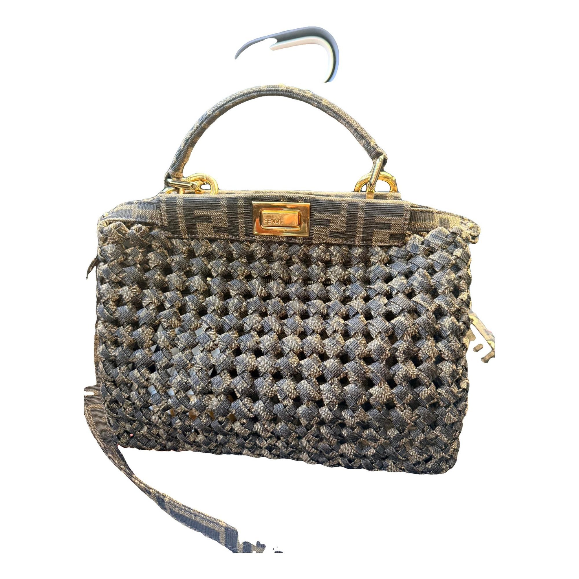 Peekaboo cloth handbag