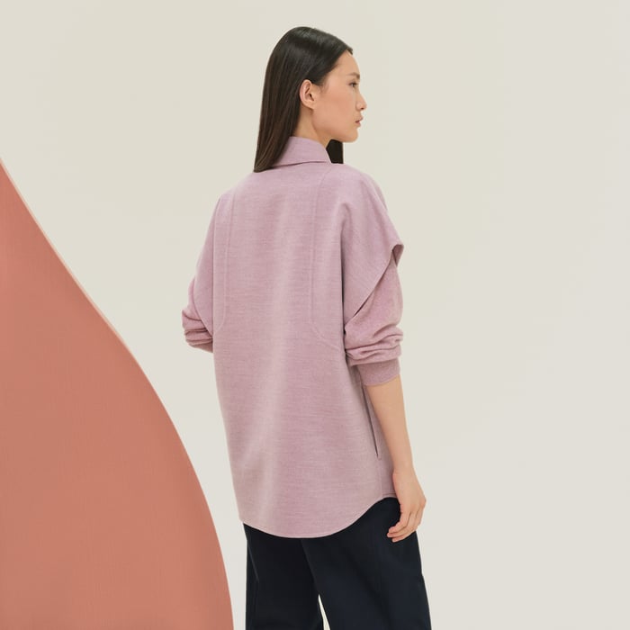 Rose Pâle Sleeveless Jacket