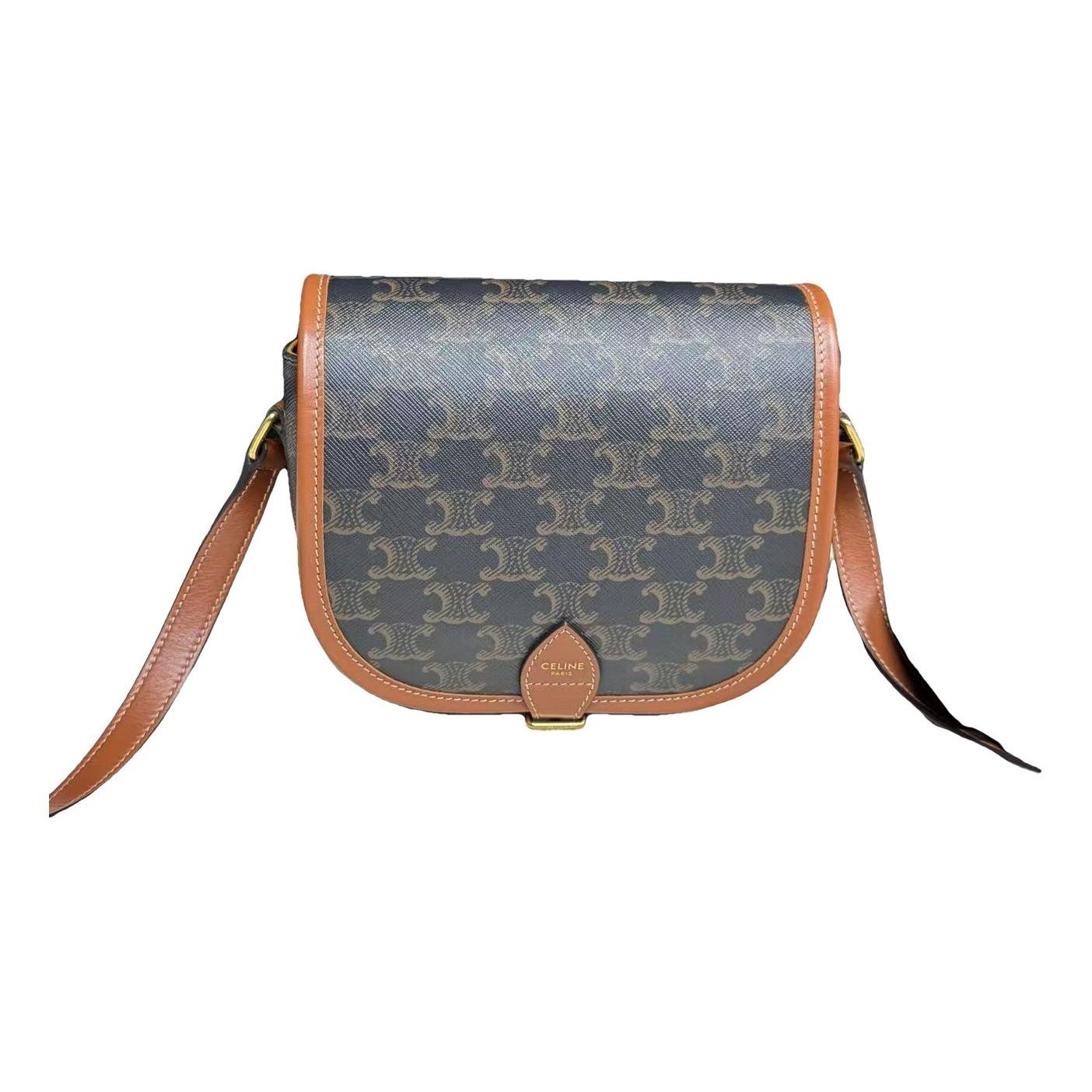 Folco leather crossbody bag