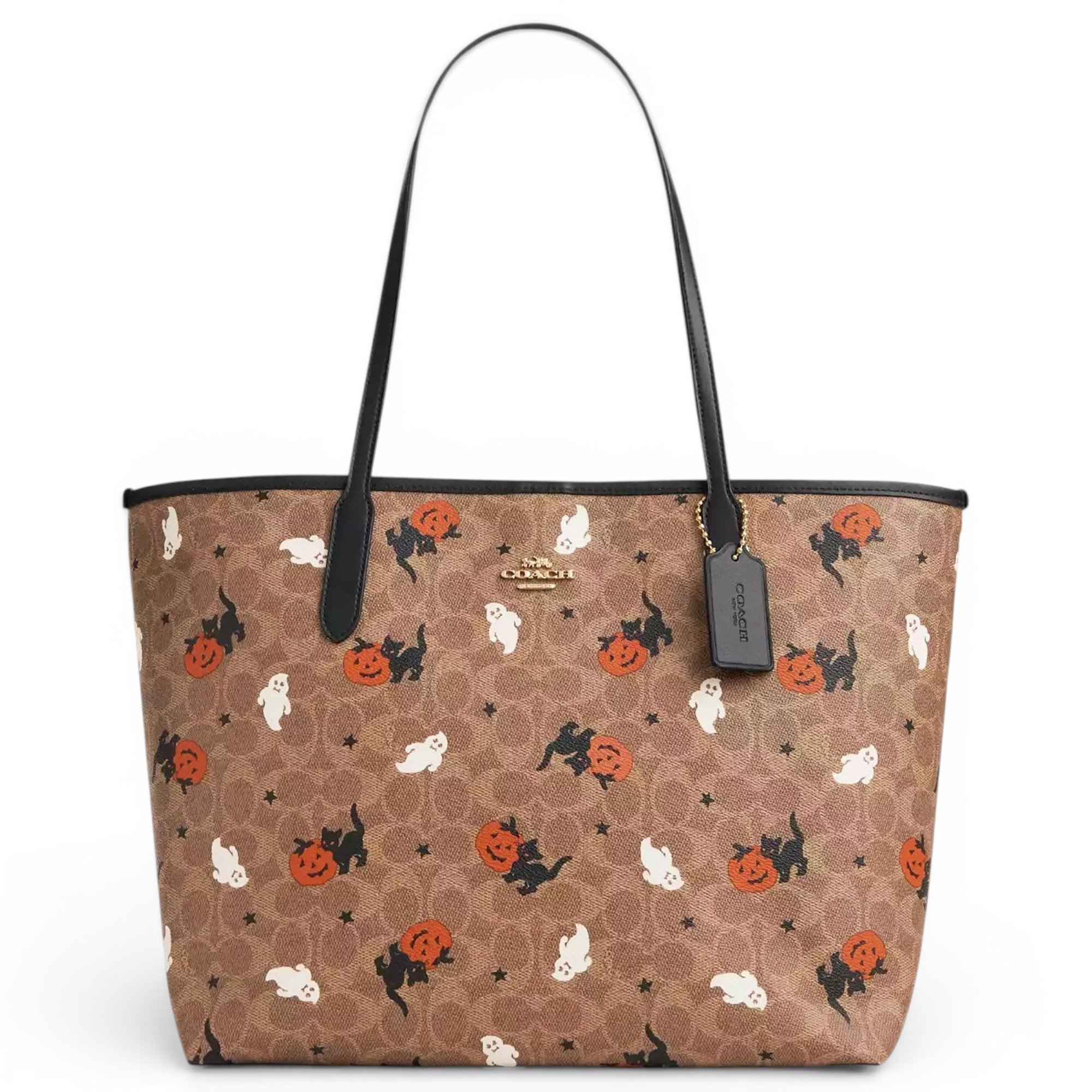 Leather tote