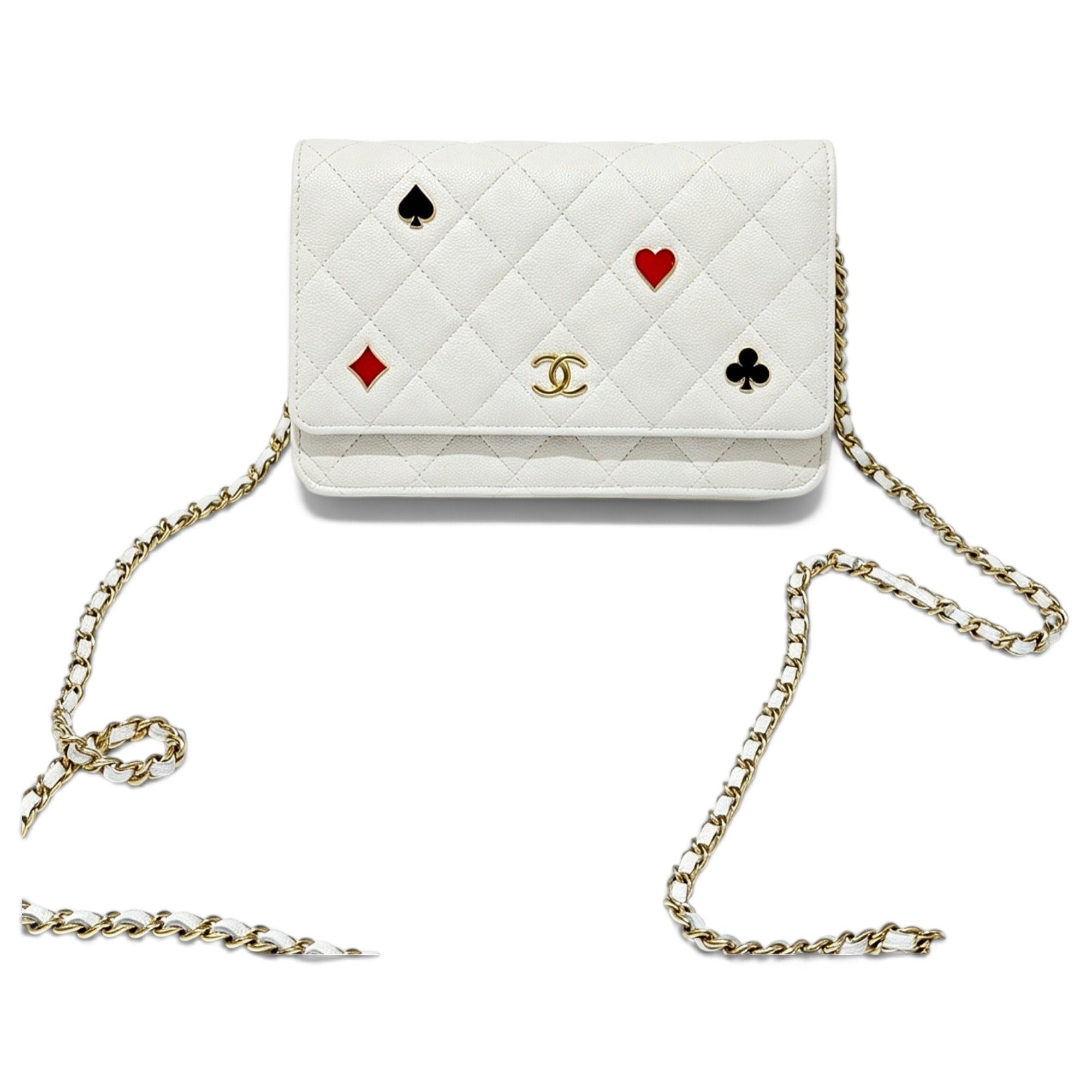Wallet On Chain Timeless/Classique leather crossbody bag