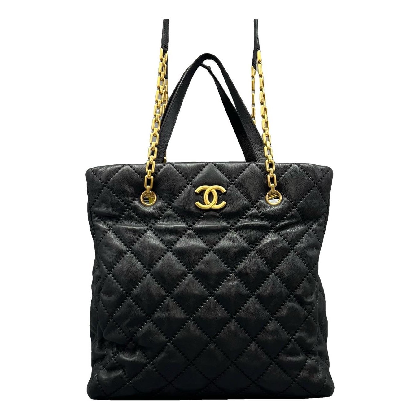 Petite Shopping Tote leather handbag