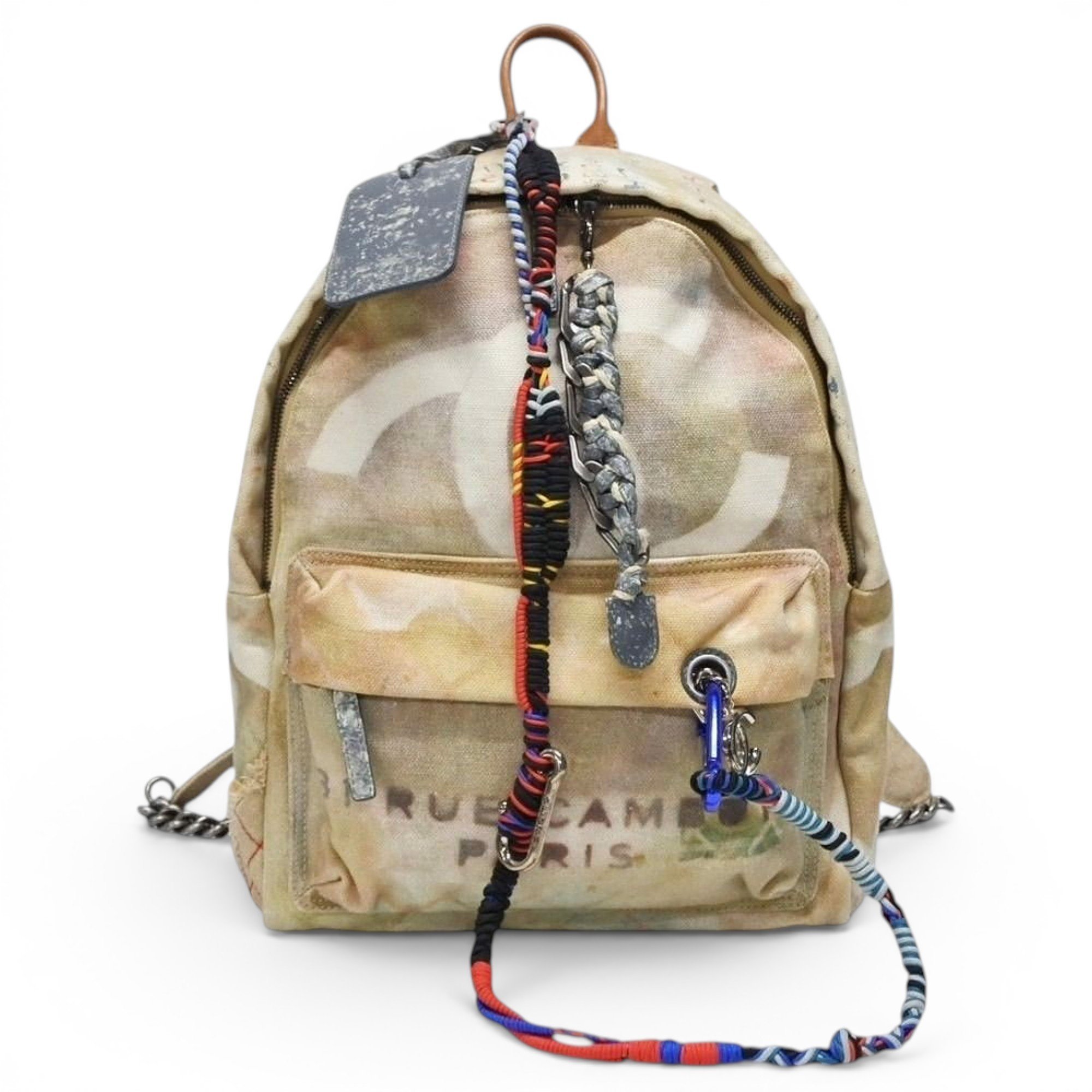 Graffiti cloth backpack