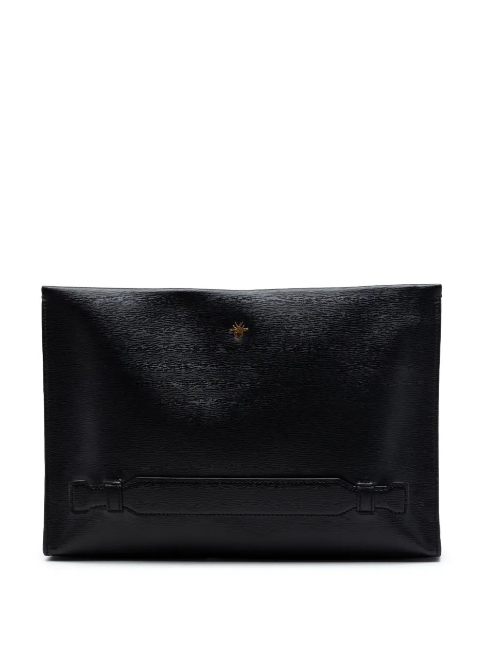 2018 Leather Bee clutch bag
