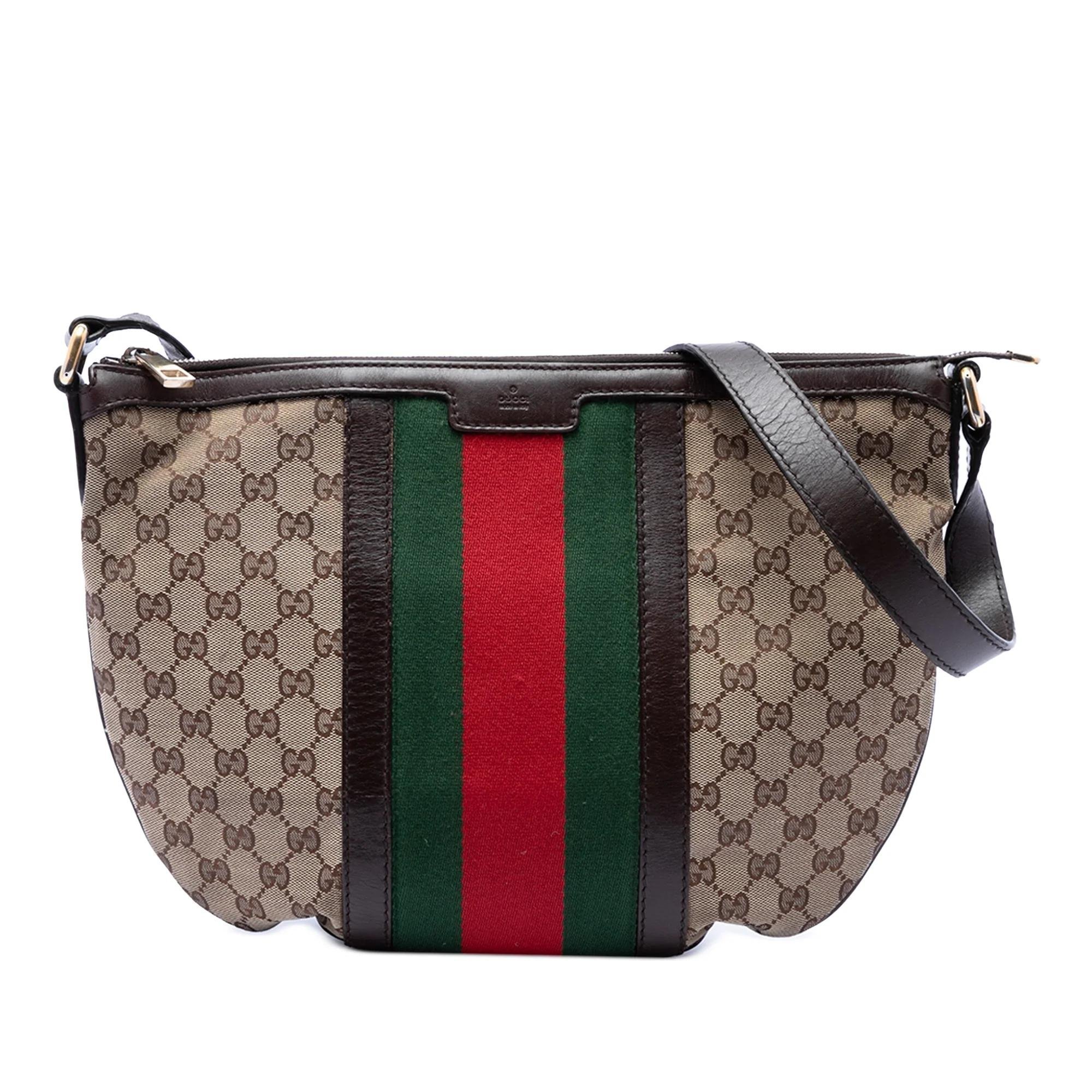 Gucci B leather handbag