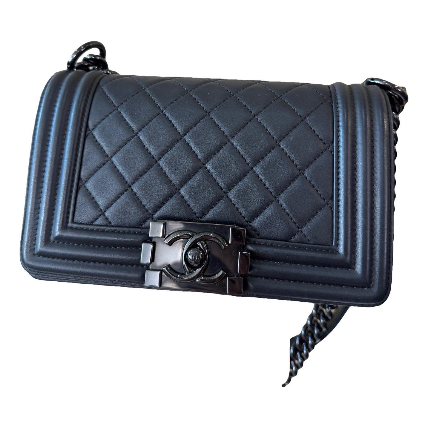 Boy leather crossbody bag