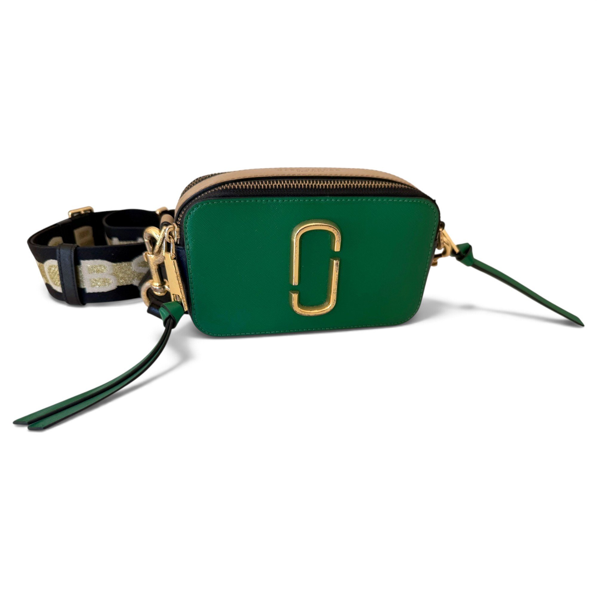 Snapshot leather crossbody bag