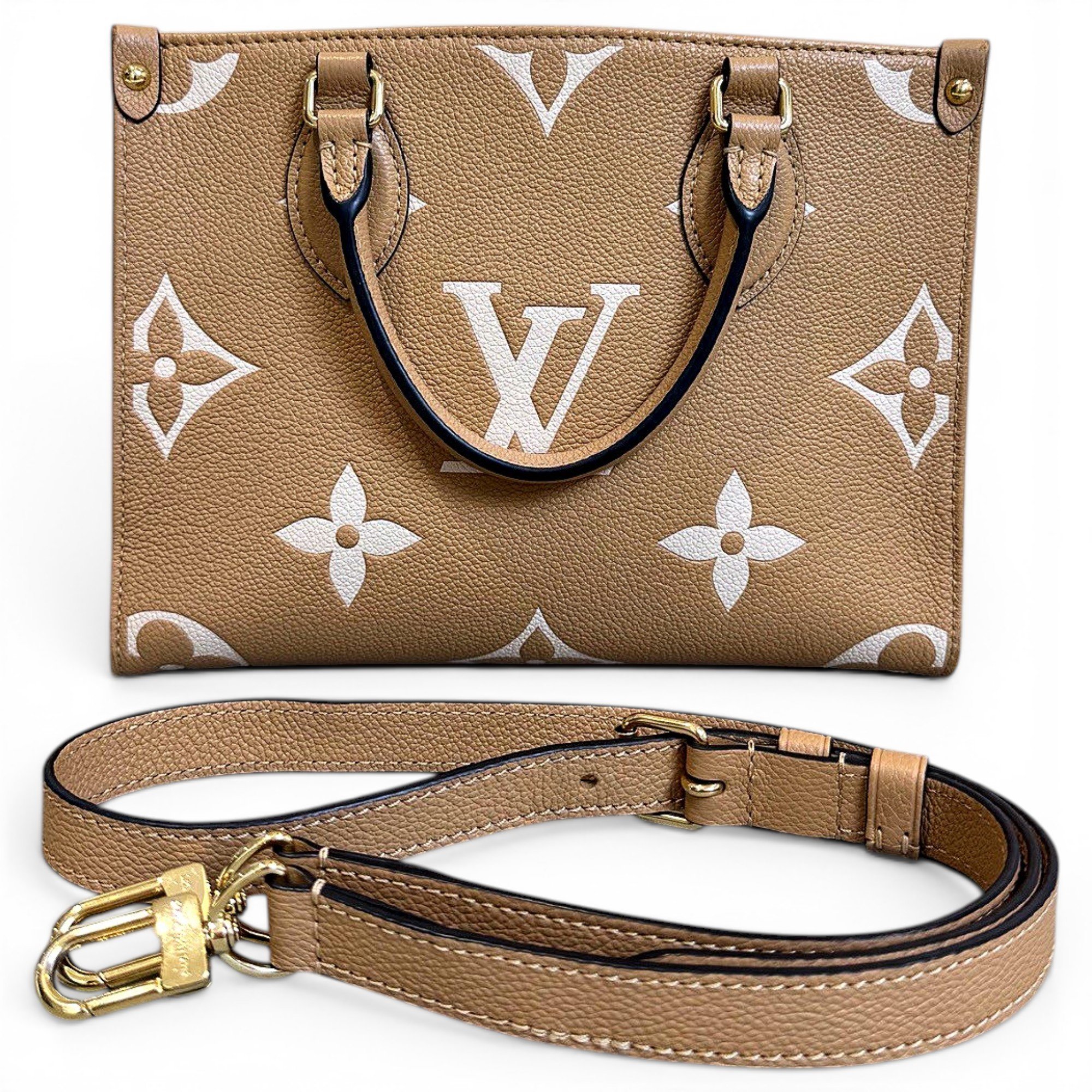 Onthego leather handbag