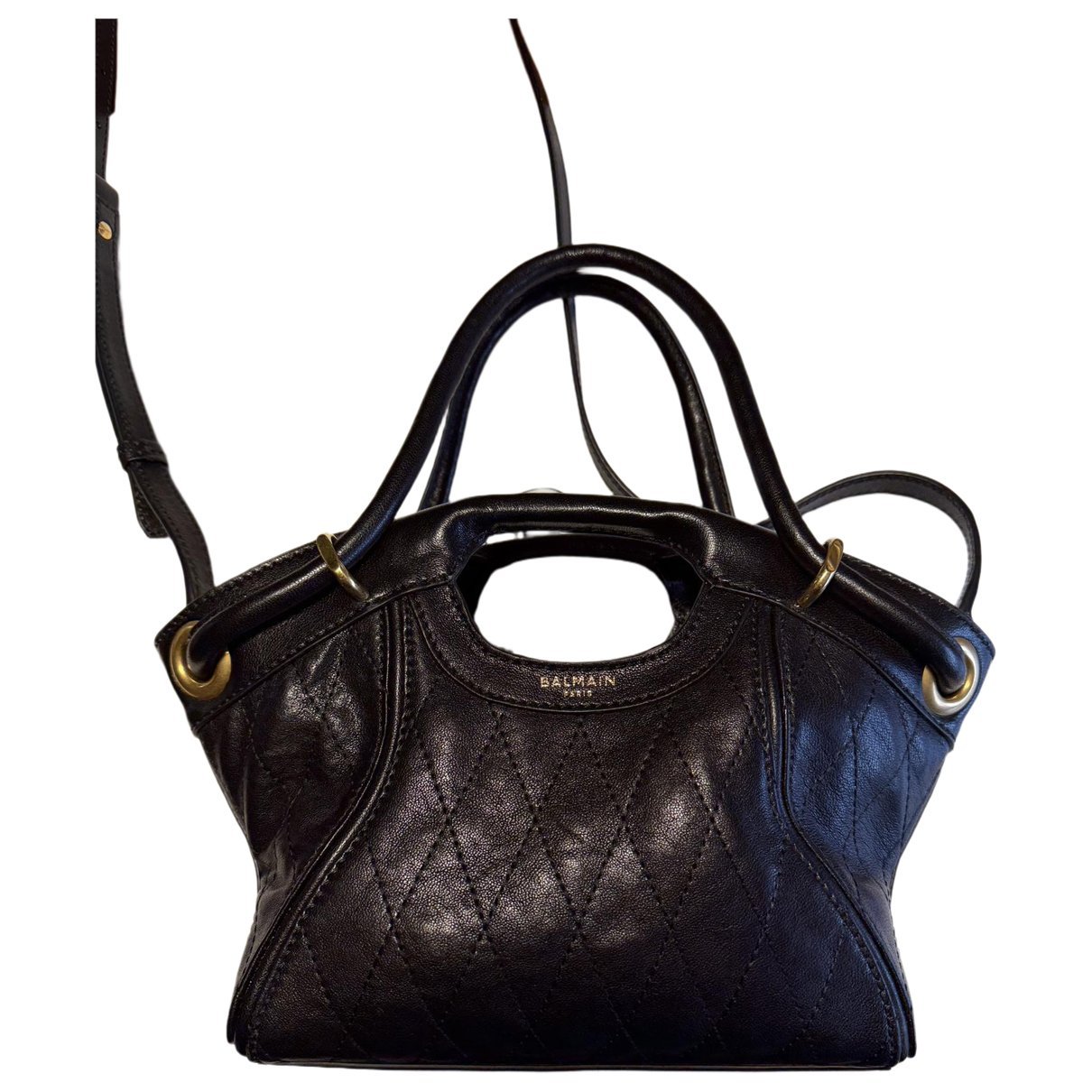 Leather handbag
