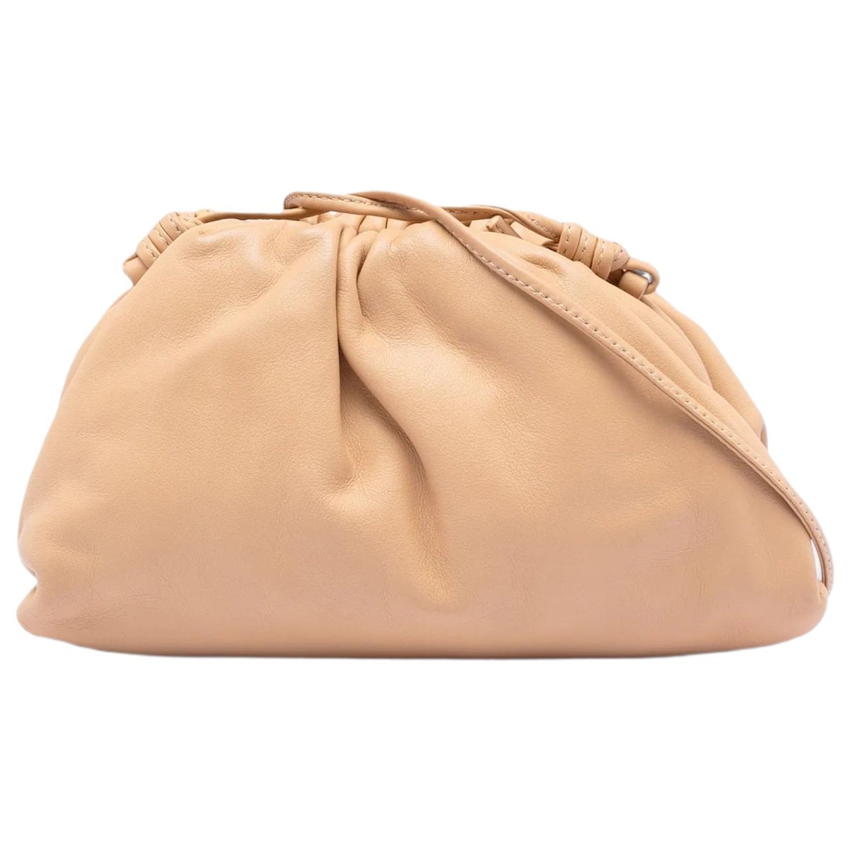 Pouch leather crossbody bag