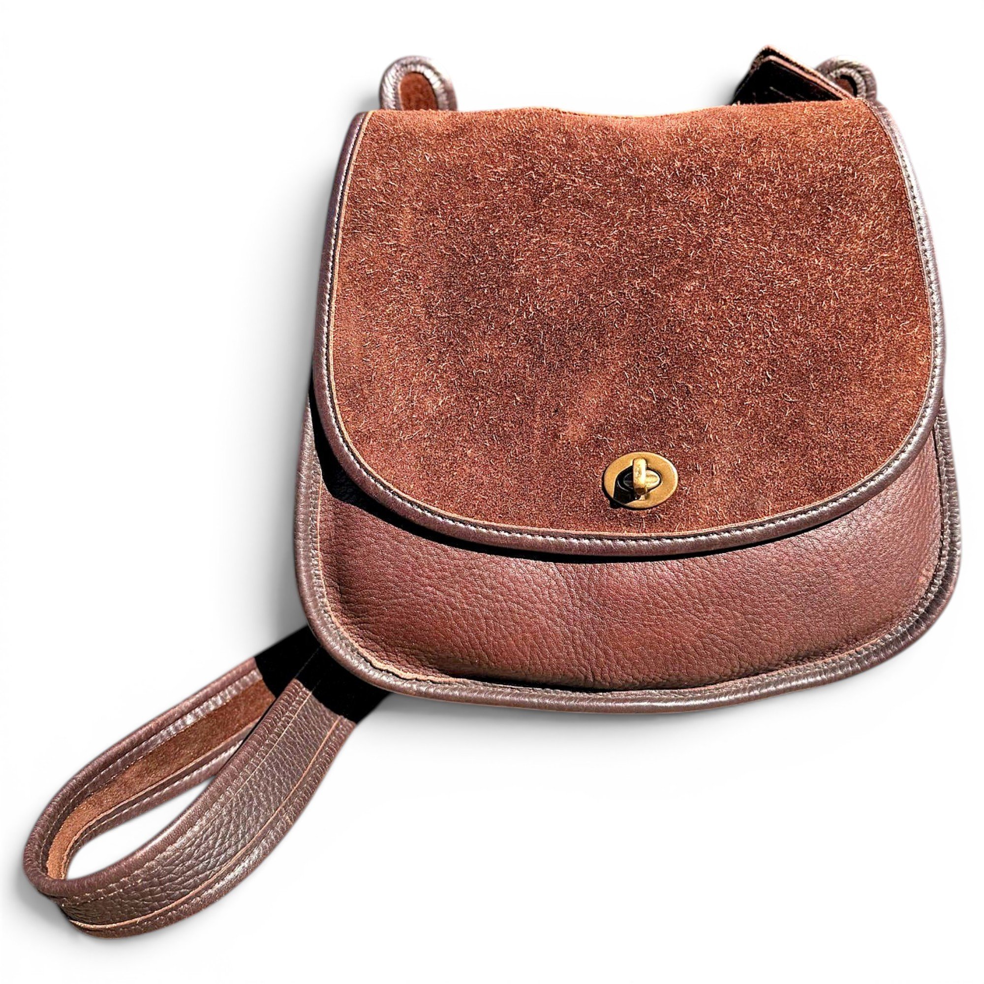 Leather crossbody bag