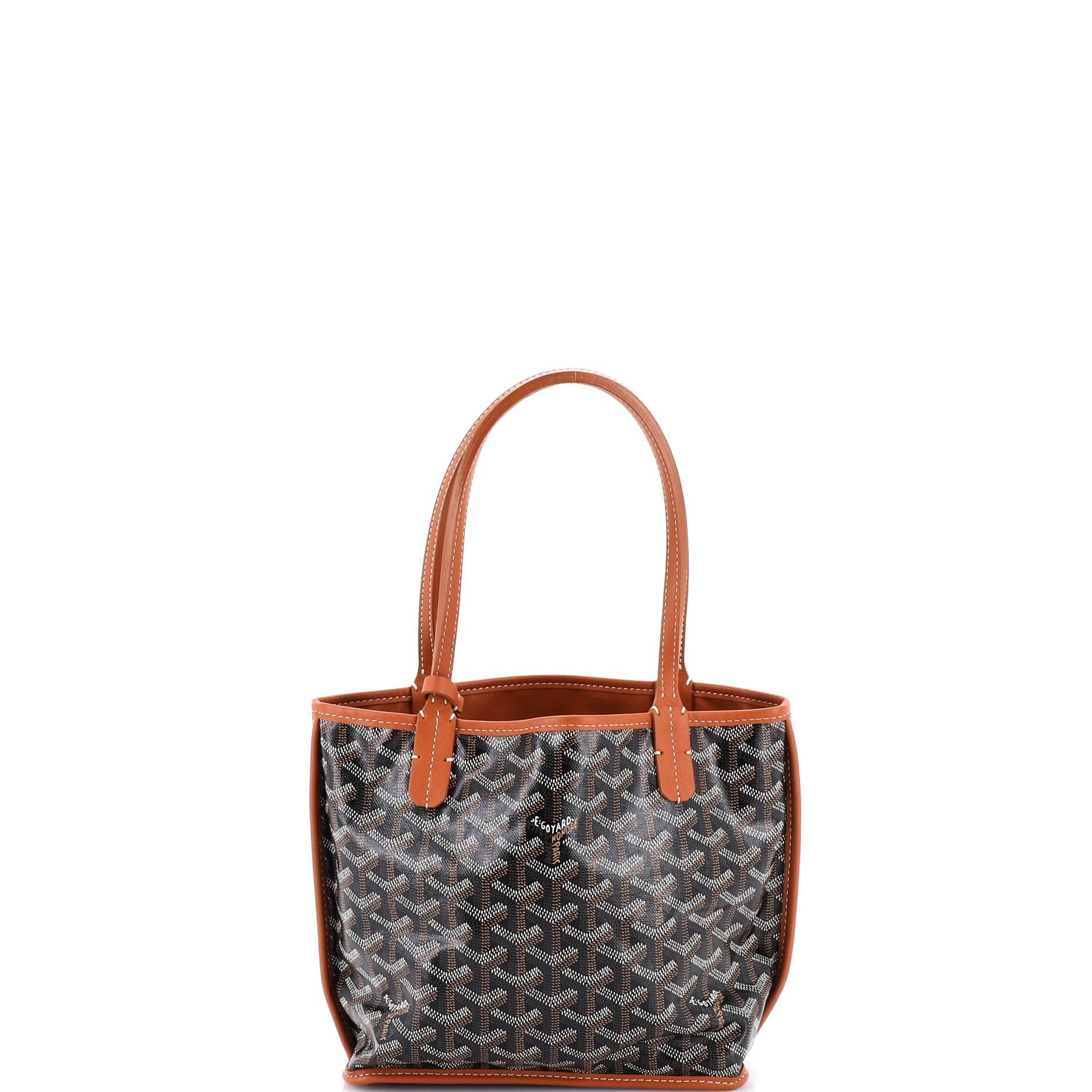 Goyard Anjou Reversible Tote Coated Canvas Mini