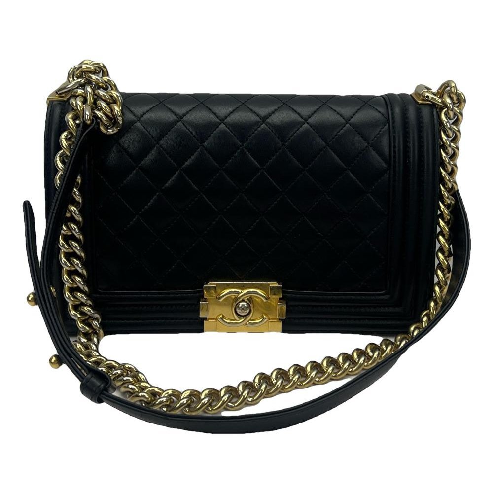 Boy leather crossbody bag